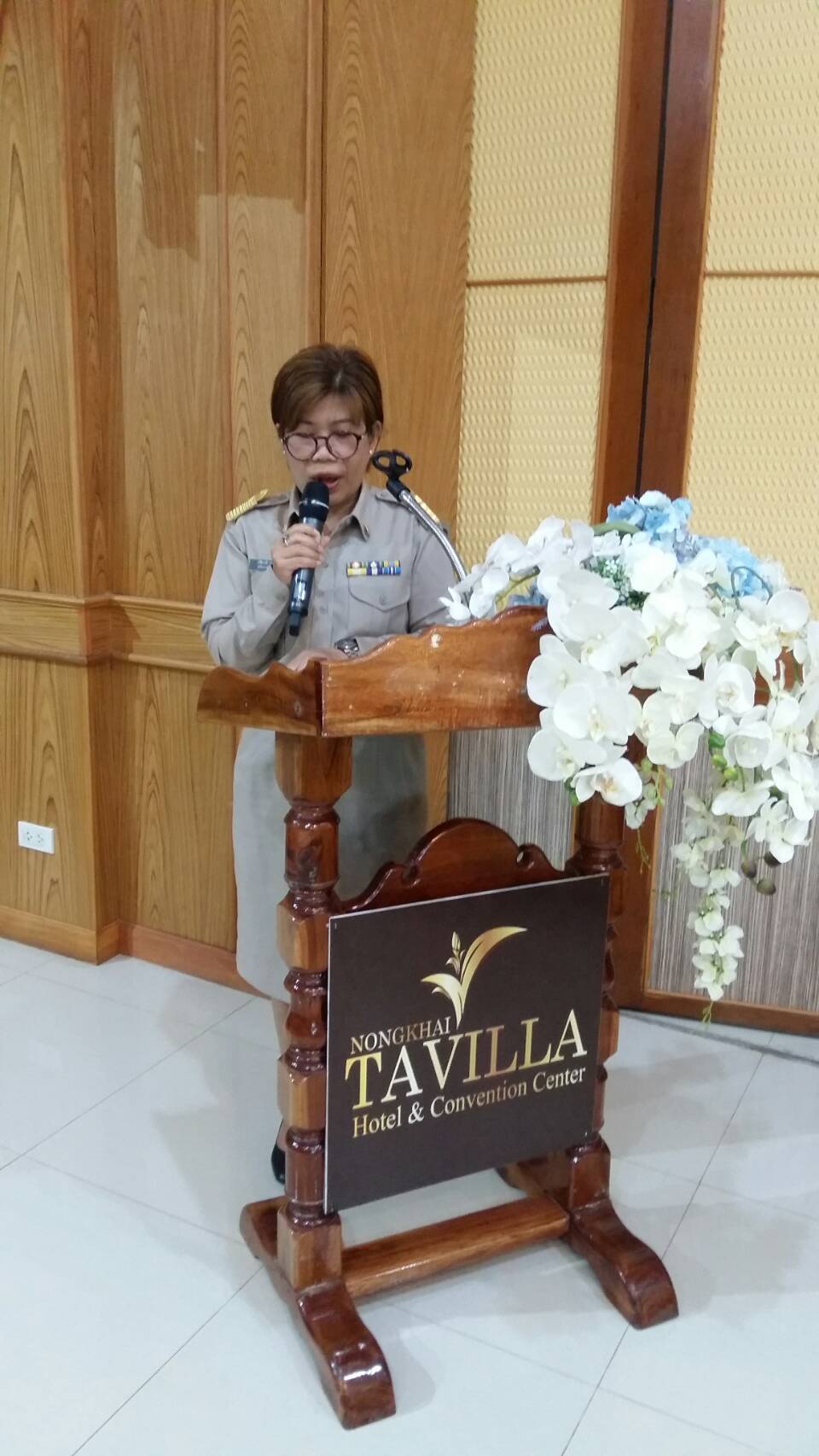 หนองคาย ดำเนินโครงการประชุมเชิงปฏิบัติการออกแบบพัฒนากิจกรรมการท่องเที่ยวโดยชุมชน ตามโครงการหมู่บ้าน OTOP เพื่อการท่องเที่ยว (OTOP Village) 8 เส้นทาง จุดที่ 2