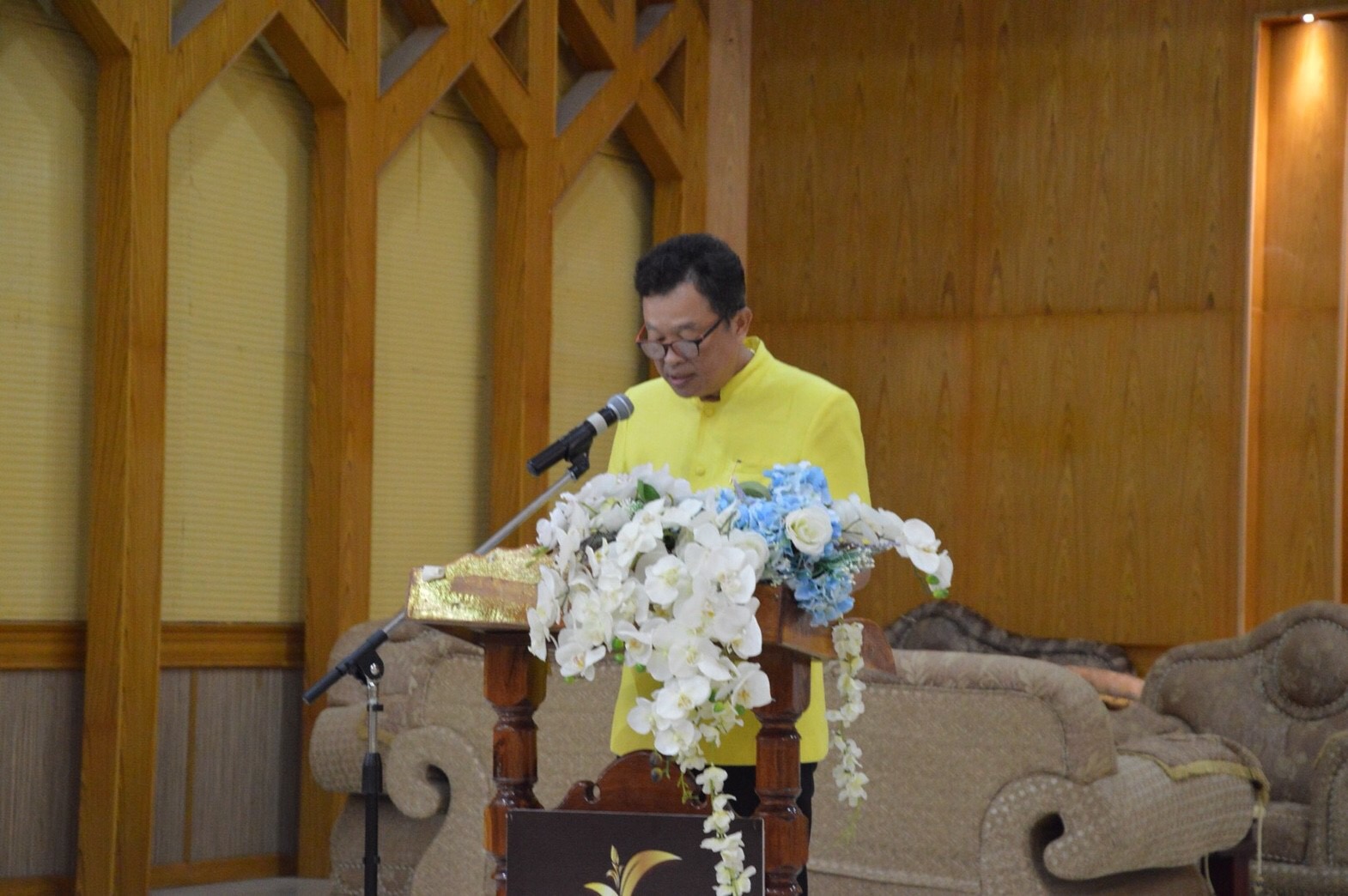 รองผู้ว่าฯหนองคายเป็นประธานพิธีเปิดโครงการชุมชนท่องเที่ยว OTOP นวัตวิถี จังหวัดหนองคาย กิจกรรมเตรียมความพร้อมการเป็นชุมชนท่องเที่ยว OTOP นวัตวิถี