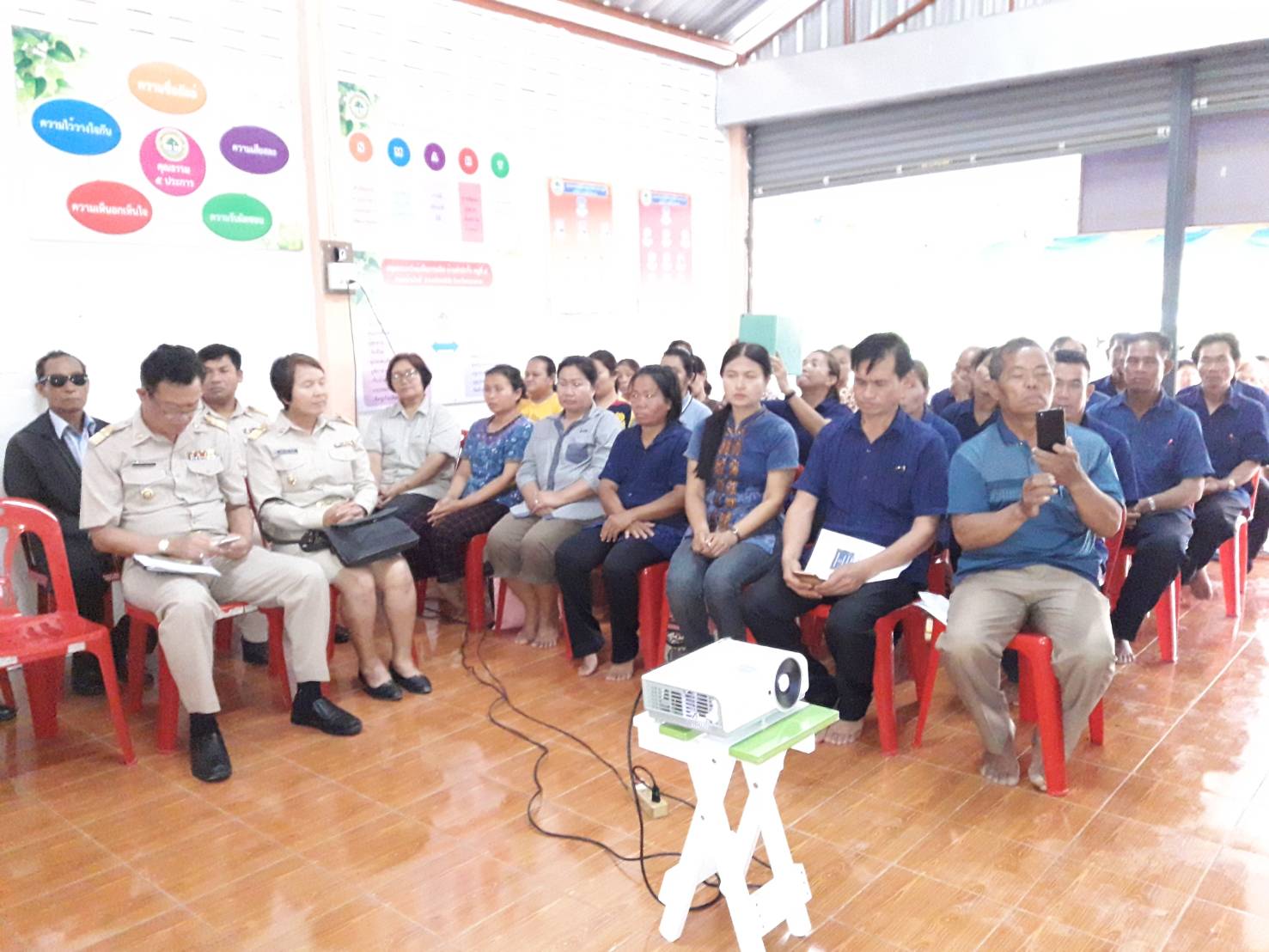 หัวหน้าผู้ตรวจราชการกรมการพัฒนาชุมชนคัดเลือกศูนย์จัดการกองทุนชุมชนดีเด่น จังหวัดหนองคาย