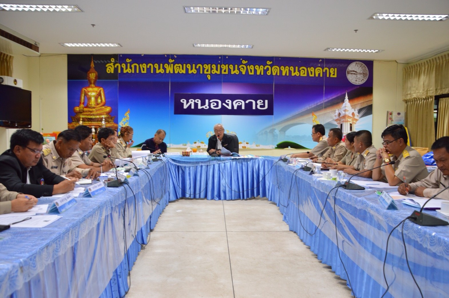 “หัวหน้าผู้ตรวจฯสินชัย” ตรวจราชการและคัดเลือก กิจกรรมพัฒนาชุมชนดีเด่น พช.หนองคาย