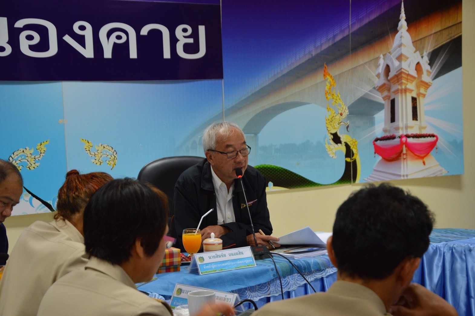 “หัวหน้าผู้ตรวจฯสินชัย” ตรวจราชการและคัดเลือก กิจกรรมพัฒนาชุมชนดีเด่น พช.หนองคาย