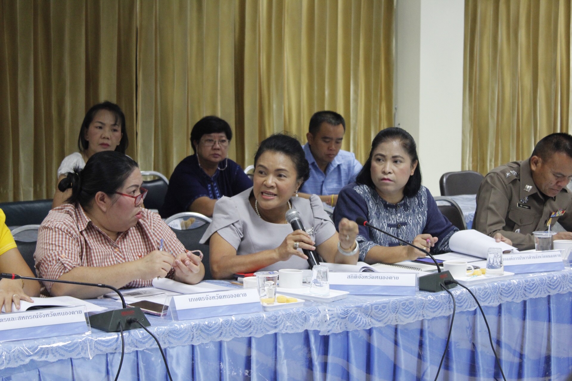 หนองคาย นำเสนอผลและรับรองคุณภาพข้อมูล จปฐ. ปี 2561