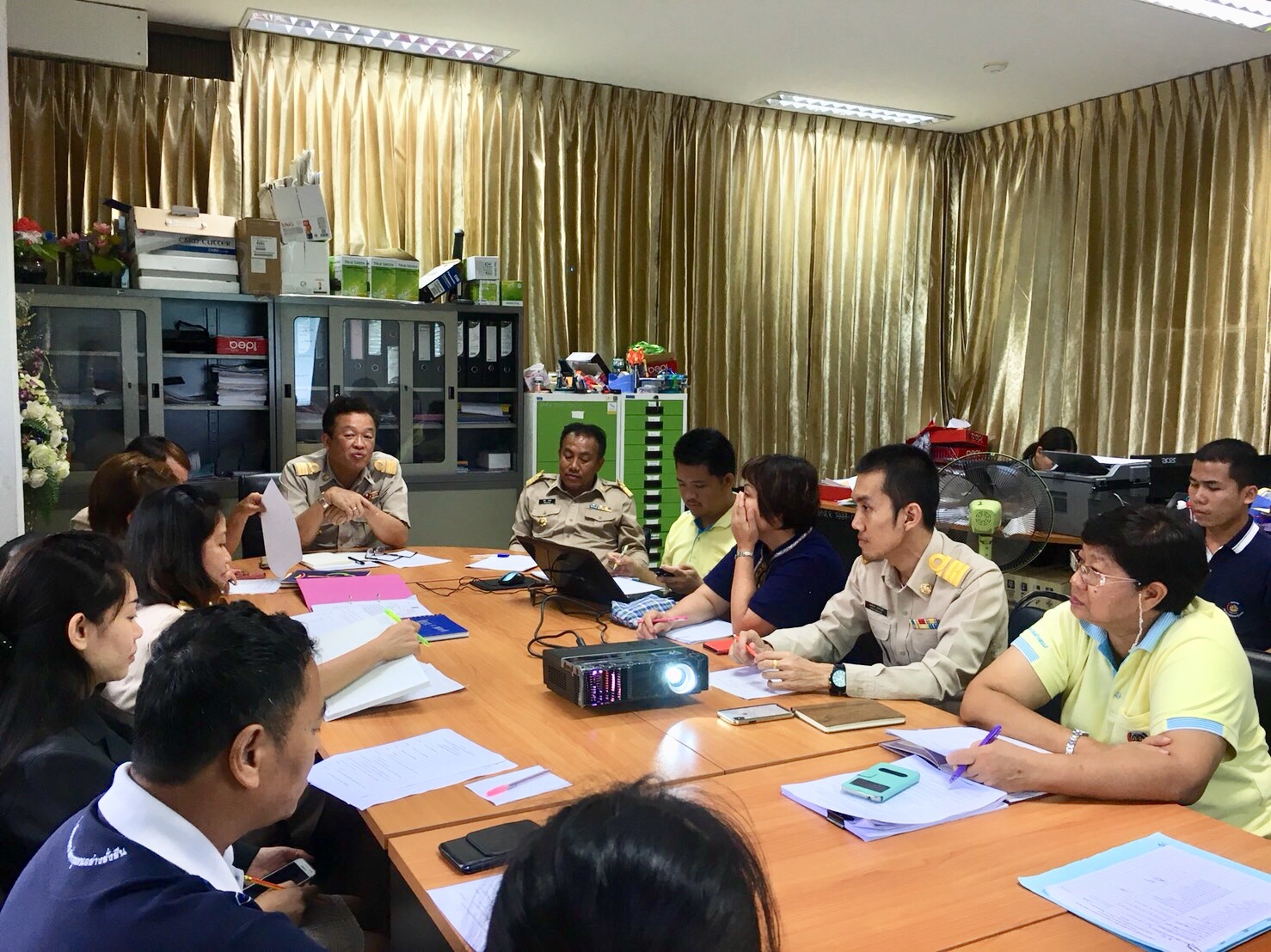 หนองคายประชุมประสานแผนการปฏิบัติราชการเพื่อขับเคลื่อนงาน พช.