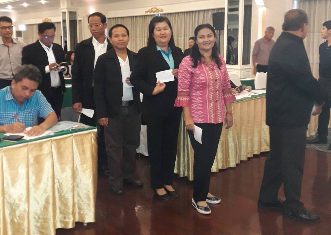 ตัวแทนจังหวัดหนองคาย ร่วมกิจกรรมประชุมเชิงปฏิบัติการเพื่อพัฒนาเครือข่ายกองทุนแม่ของแผ่นดิน