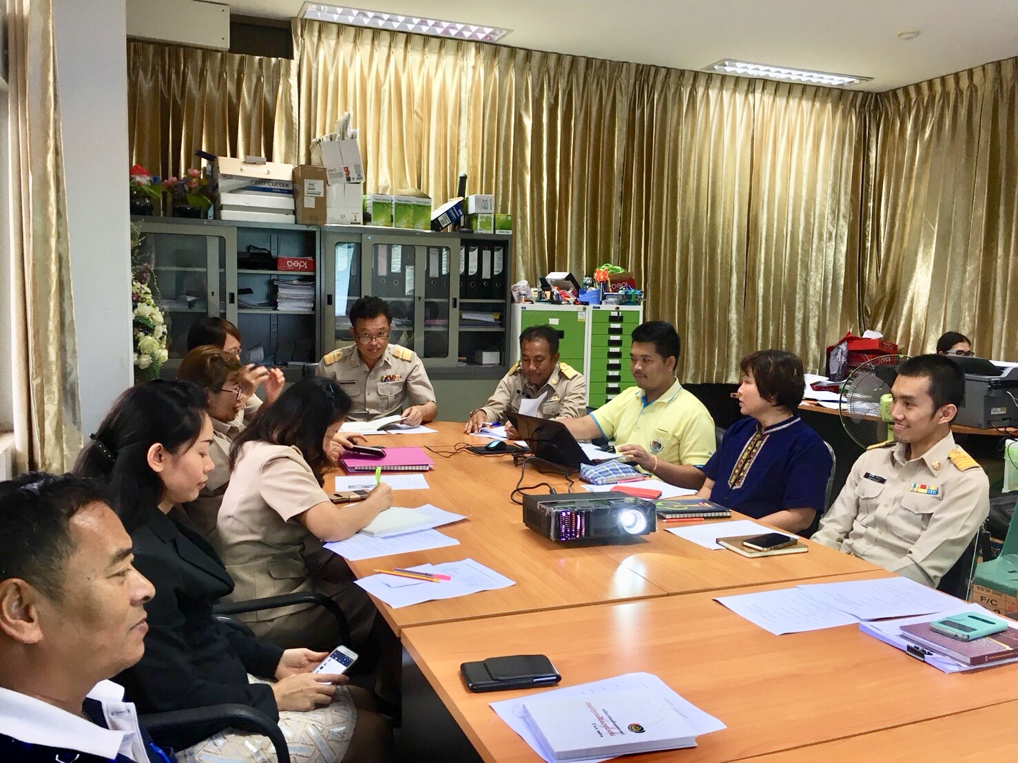 หนองคายประชุมประสานแผนการปฏิบัติราชการเพื่อขับเคลื่อนงาน พช.