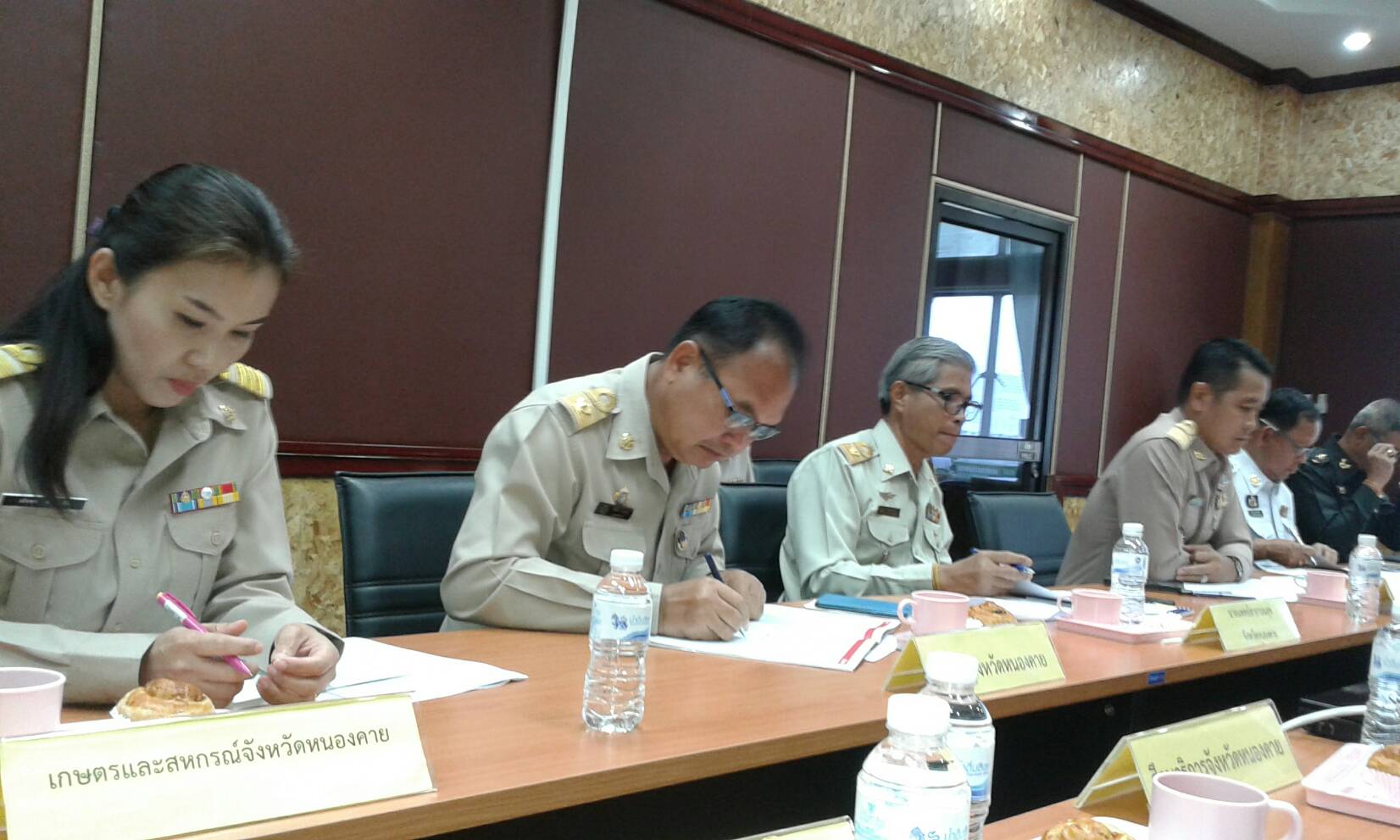 หนองคาย ระชุมปรึกษาหารือการดำเนินงานตามโครงการหมู่บ้านคู่พัฒนา