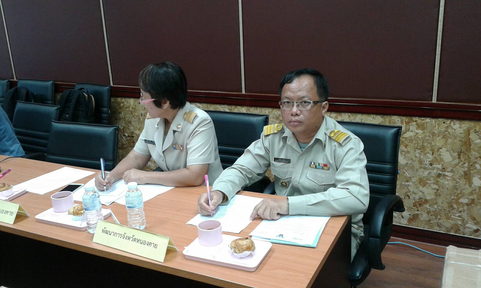 หนองคาย ระชุมปรึกษาหารือการดำเนินงานตามโครงการหมู่บ้านคู่พัฒนา