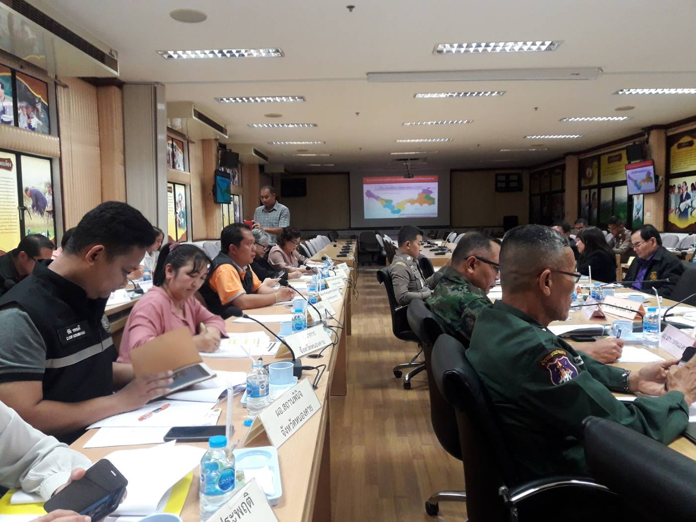 นักวิชาการพช.หนองคาย ร่วมประชุมคณะกรรมการ ศอ.ปส.จ.นค