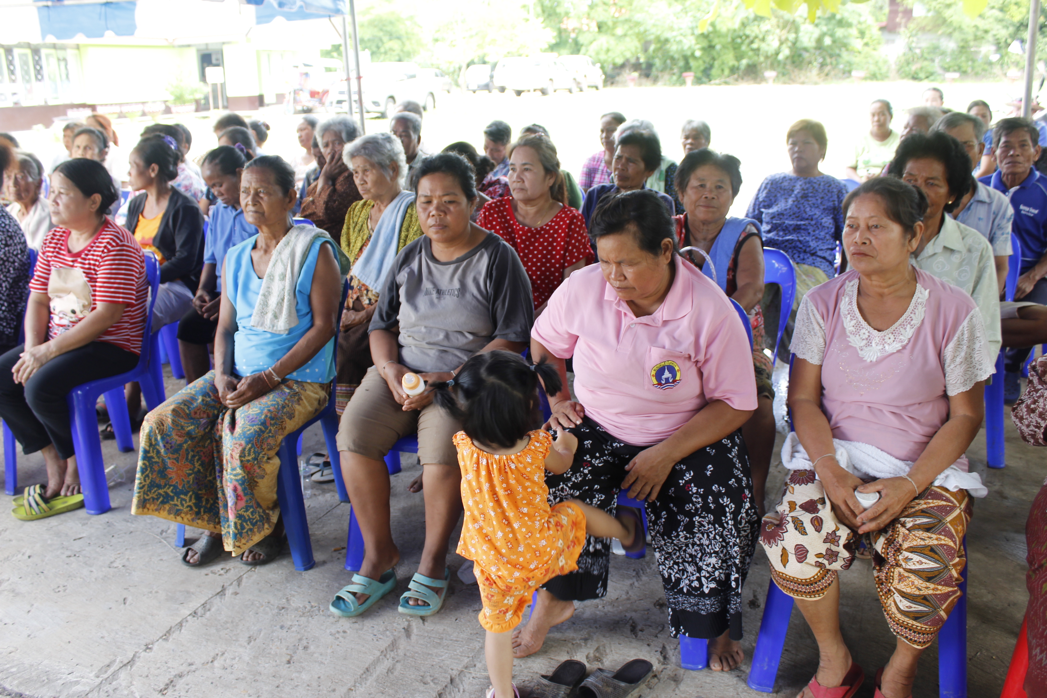 หนองคาย คัดสรรกิจกรรมดีเด่น ณ  บ้านเทวี หมู่ที่ 7 ตำบลบ้านเดื่อ อำเภอท่าบ่อ