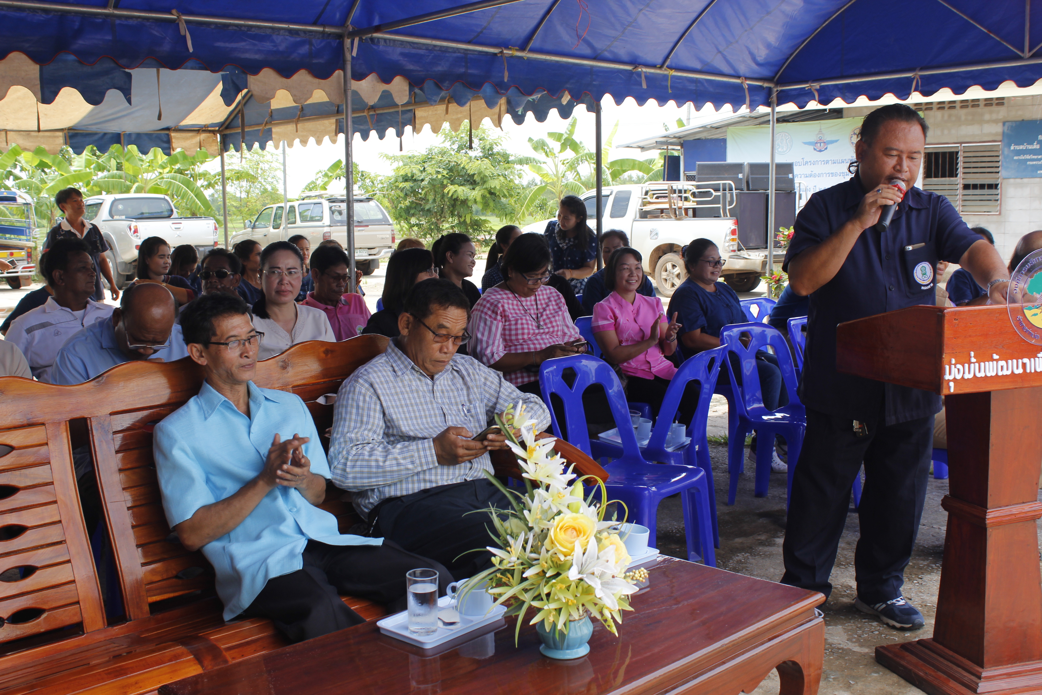 หนองคาย คัดสรรกิจกรรมดีเด่น ณ  บ้านเทวี หมู่ที่ 7 ตำบลบ้านเดื่อ อำเภอท่าบ่อ