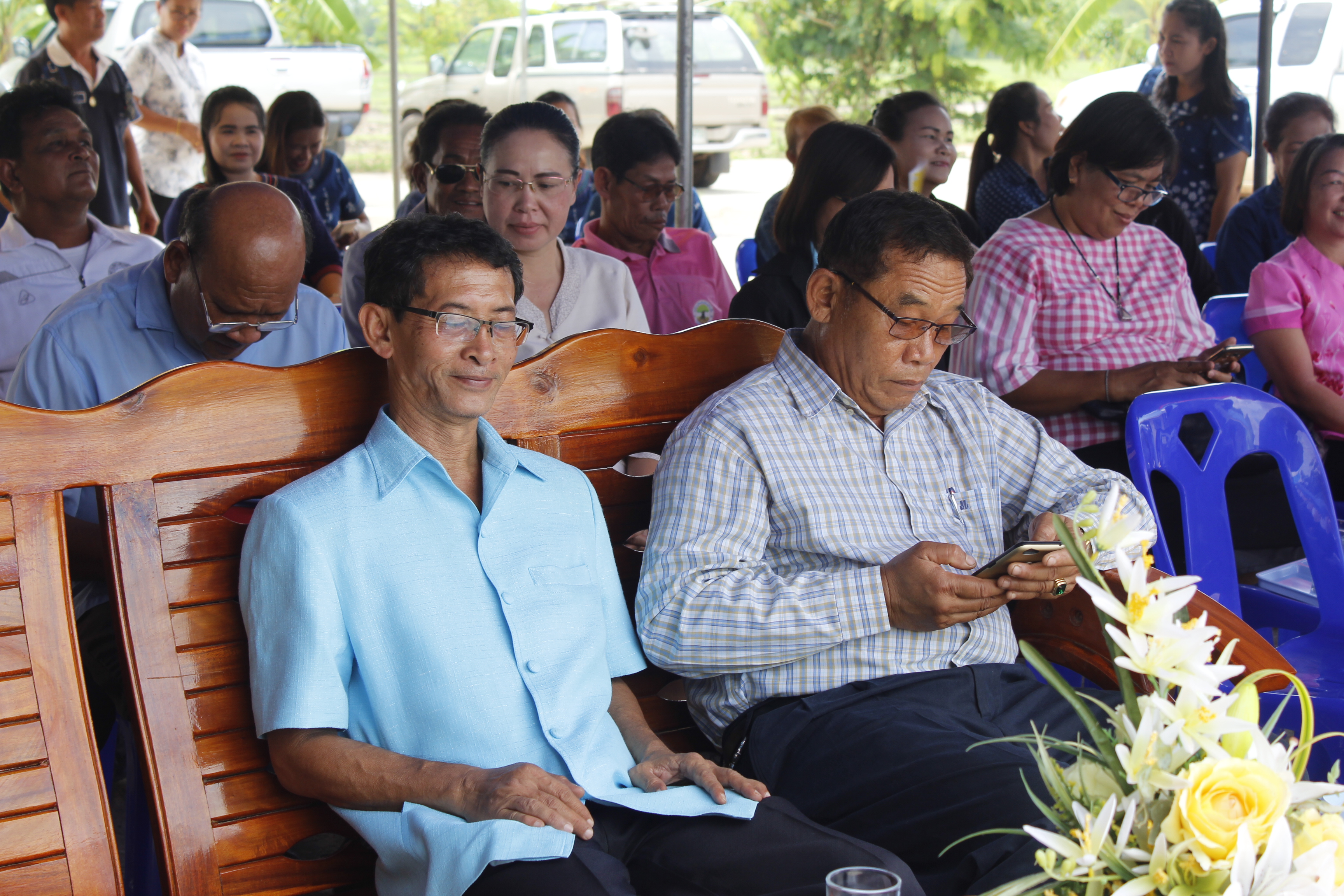 หนองคาย คัดสรรกิจกรรมดีเด่น ณ  บ้านเทวี หมู่ที่ 7 ตำบลบ้านเดื่อ อำเภอท่าบ่อ