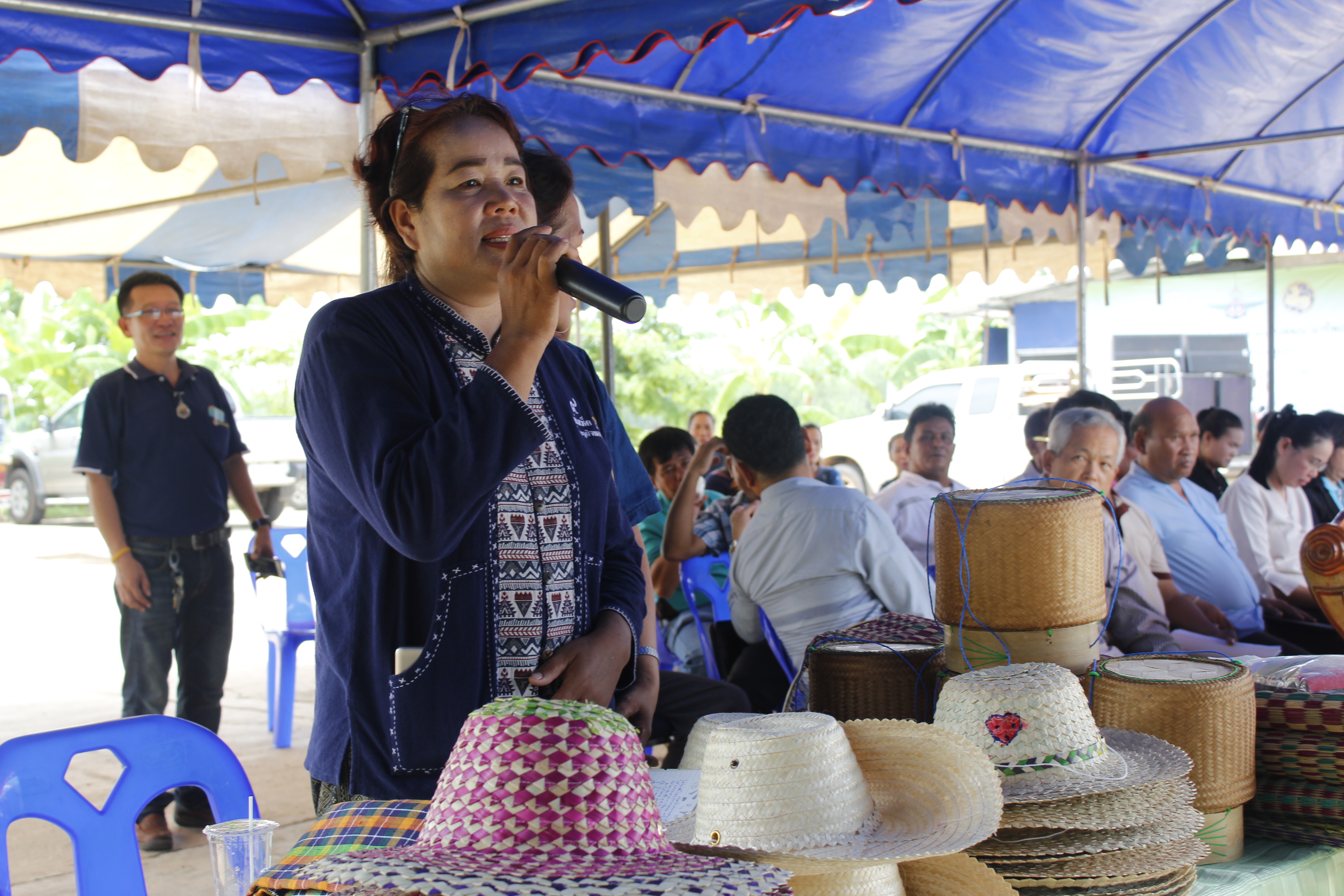 หนองคาย คัดสรรกิจกรรมดีเด่น ณ  บ้านเทวี หมู่ที่ 7 ตำบลบ้านเดื่อ อำเภอท่าบ่อ