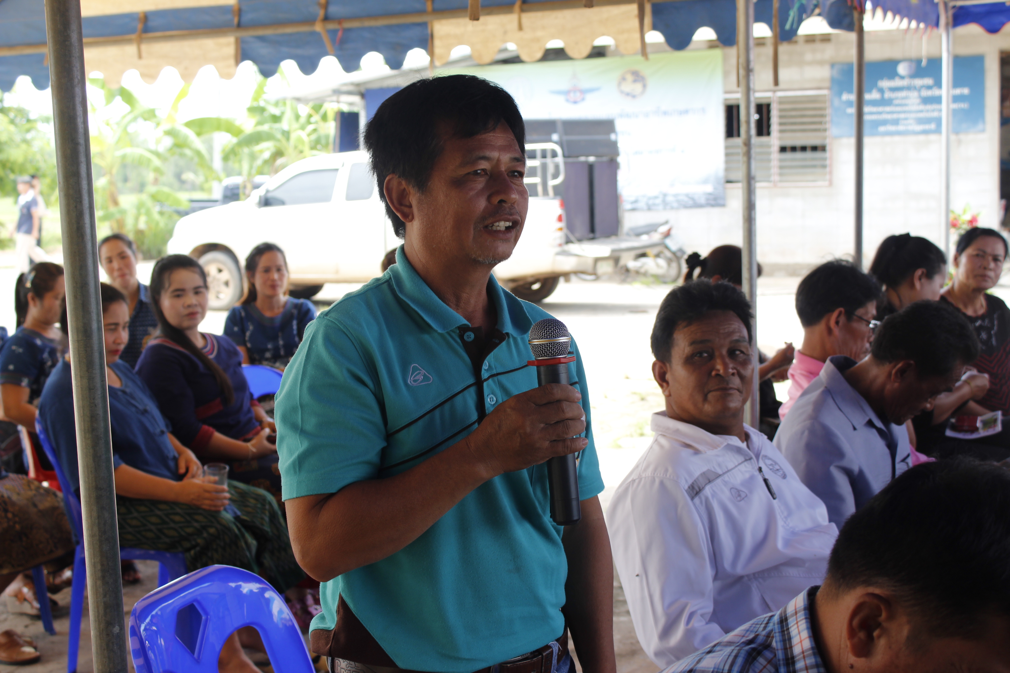 หนองคาย คัดสรรกิจกรรมดีเด่น ณ  บ้านเทวี หมู่ที่ 7 ตำบลบ้านเดื่อ อำเภอท่าบ่อ