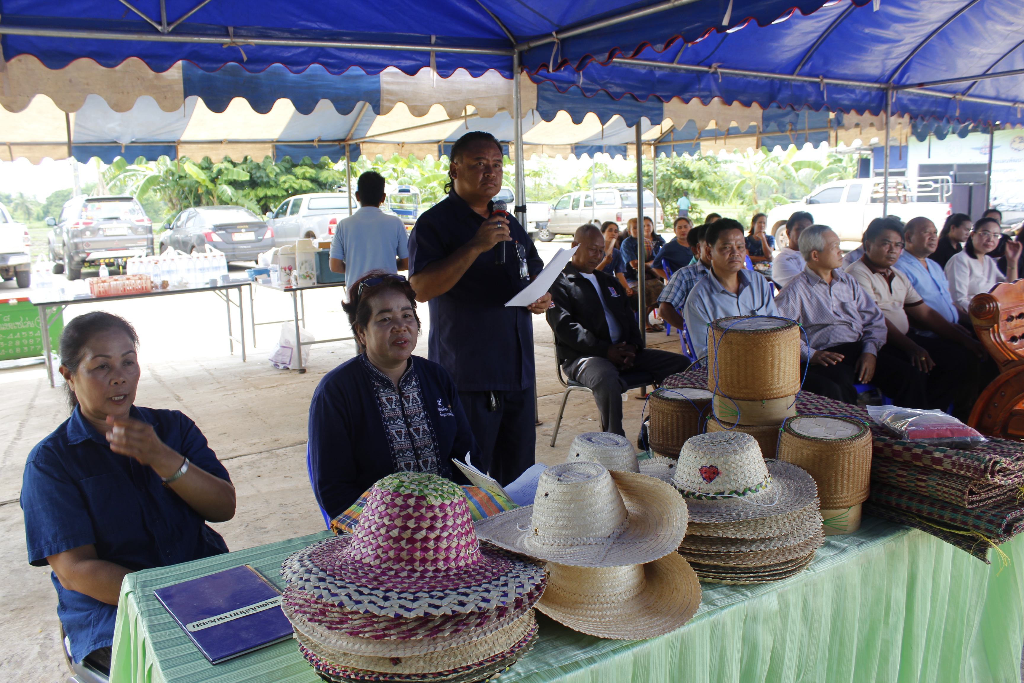 หนองคาย คัดสรรกิจกรรมดีเด่น ณ  บ้านเทวี หมู่ที่ 7 ตำบลบ้านเดื่อ อำเภอท่าบ่อ