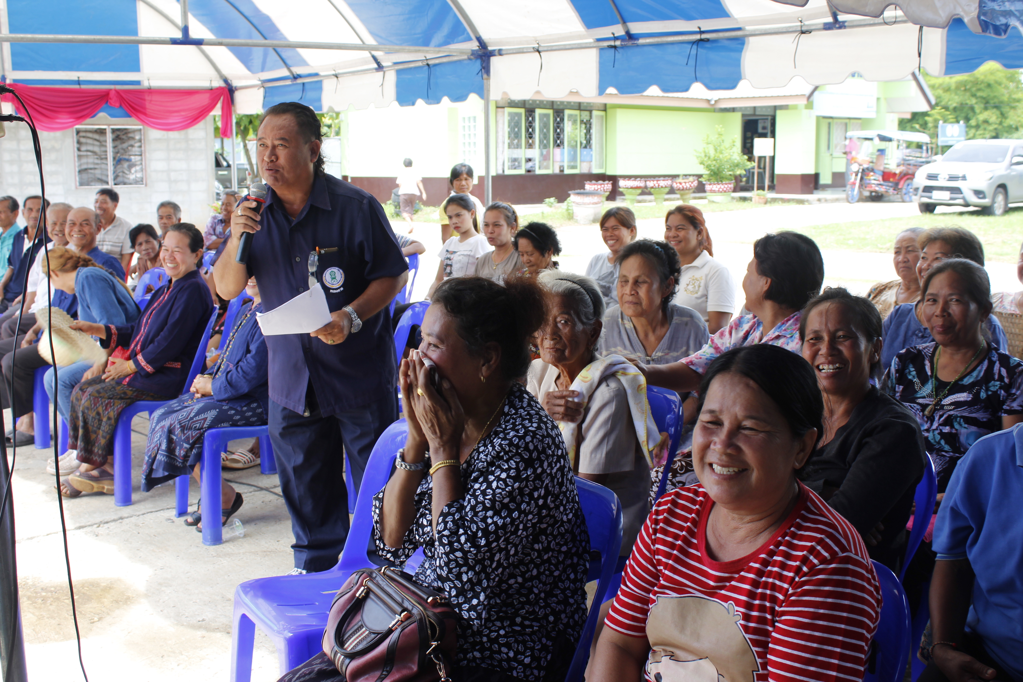 หนองคาย คัดสรรกิจกรรมดีเด่น ณ  บ้านเทวี หมู่ที่ 7 ตำบลบ้านเดื่อ อำเภอท่าบ่อ