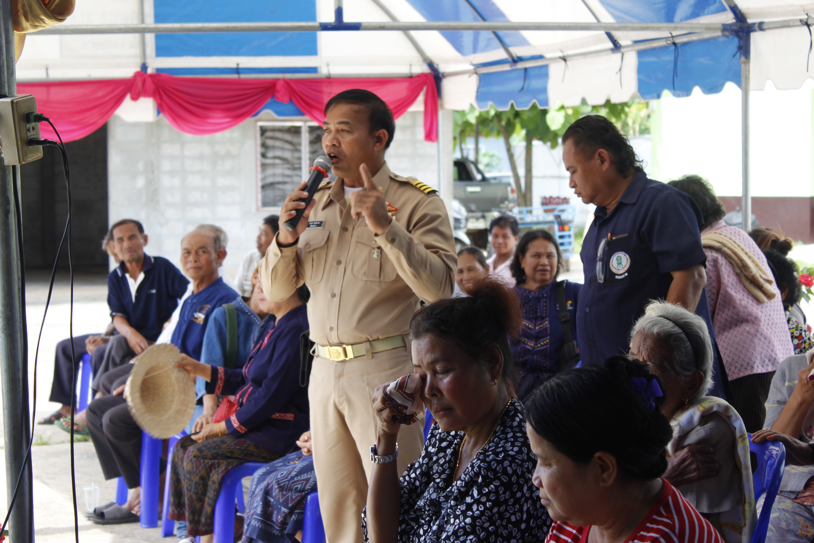 หนองคาย คัดสรรกิจกรรมดีเด่น ณ  บ้านเทวี หมู่ที่ 7 ตำบลบ้านเดื่อ อำเภอท่าบ่อ