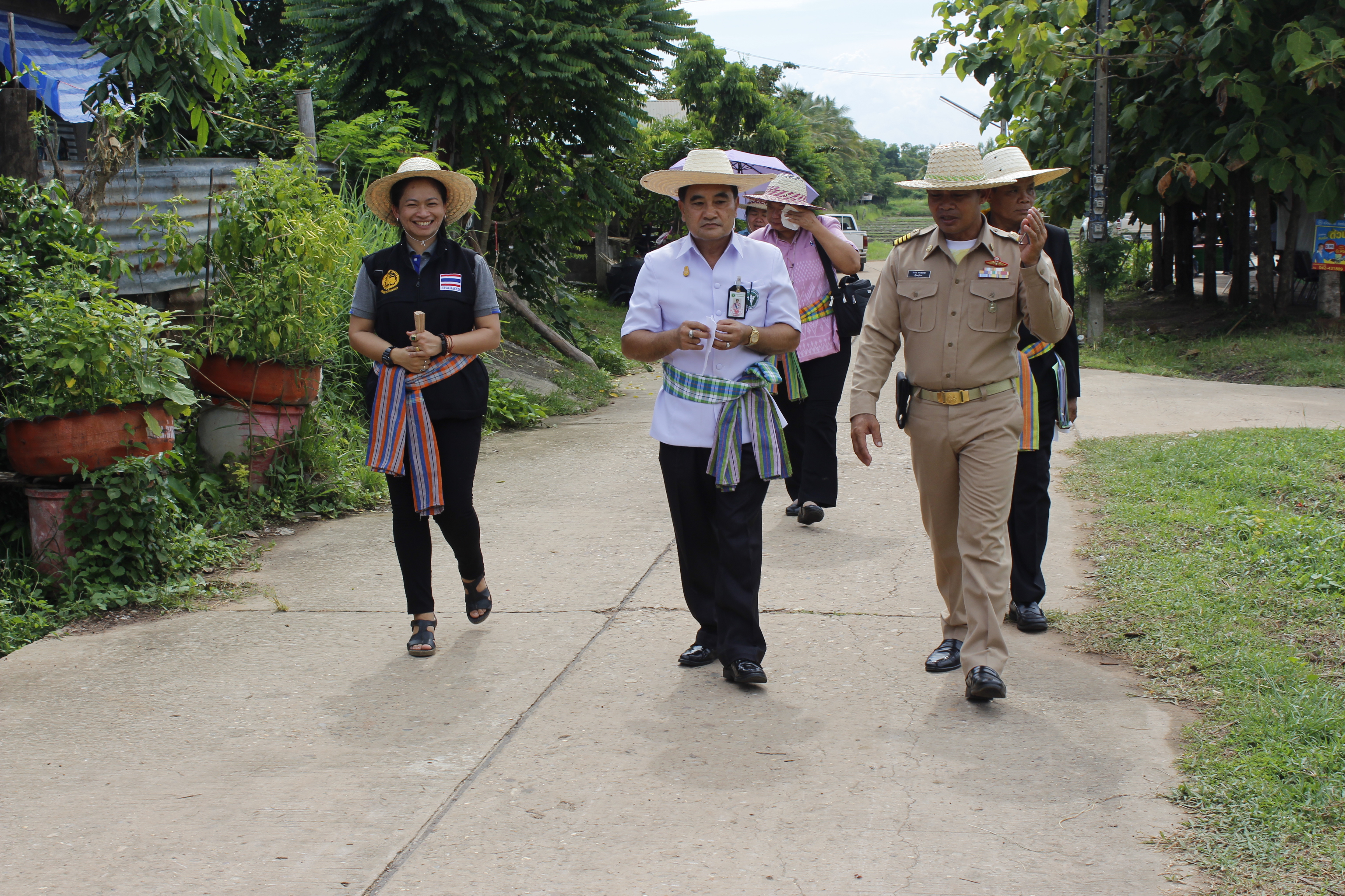 หนองคาย คัดสรรกิจกรรมดีเด่น ณ  บ้านเทวี หมู่ที่ 7 ตำบลบ้านเดื่อ อำเภอท่าบ่อ