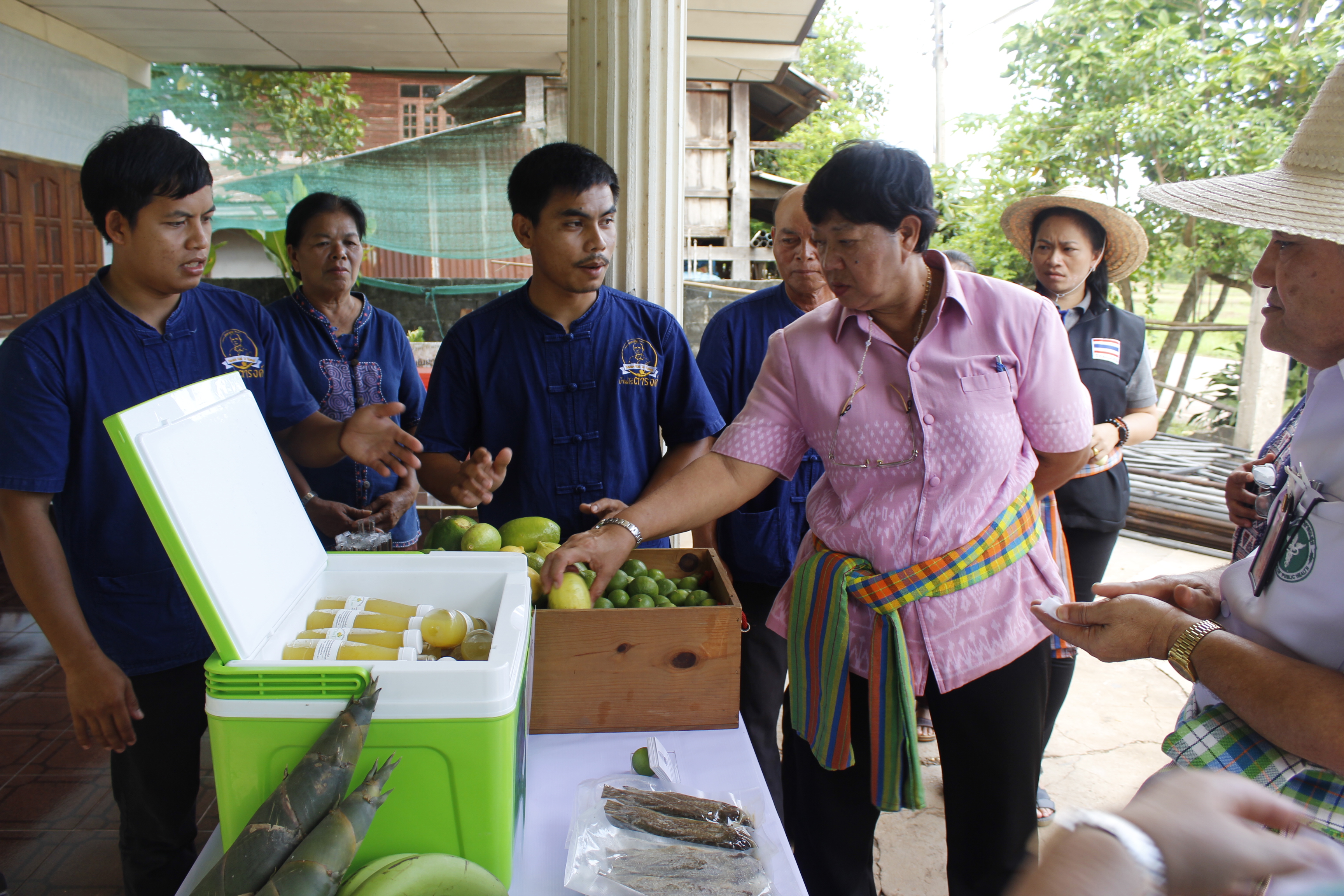 หนองคาย คัดสรรกิจกรรมดีเด่น ณ  บ้านเทวี หมู่ที่ 7 ตำบลบ้านเดื่อ อำเภอท่าบ่อ