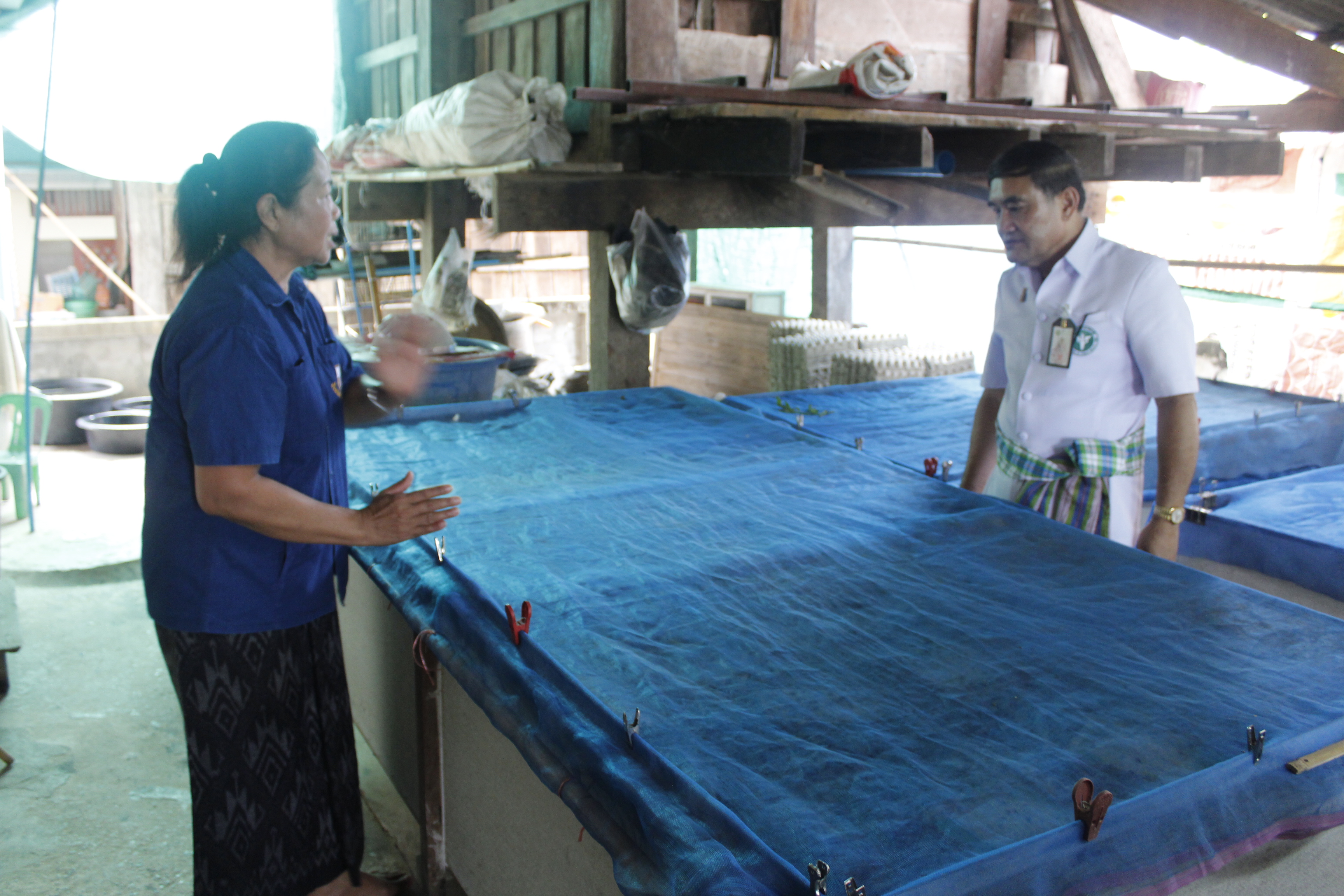 หนองคาย คัดสรรกิจกรรมดีเด่น ณ  บ้านเทวี หมู่ที่ 7 ตำบลบ้านเดื่อ อำเภอท่าบ่อ