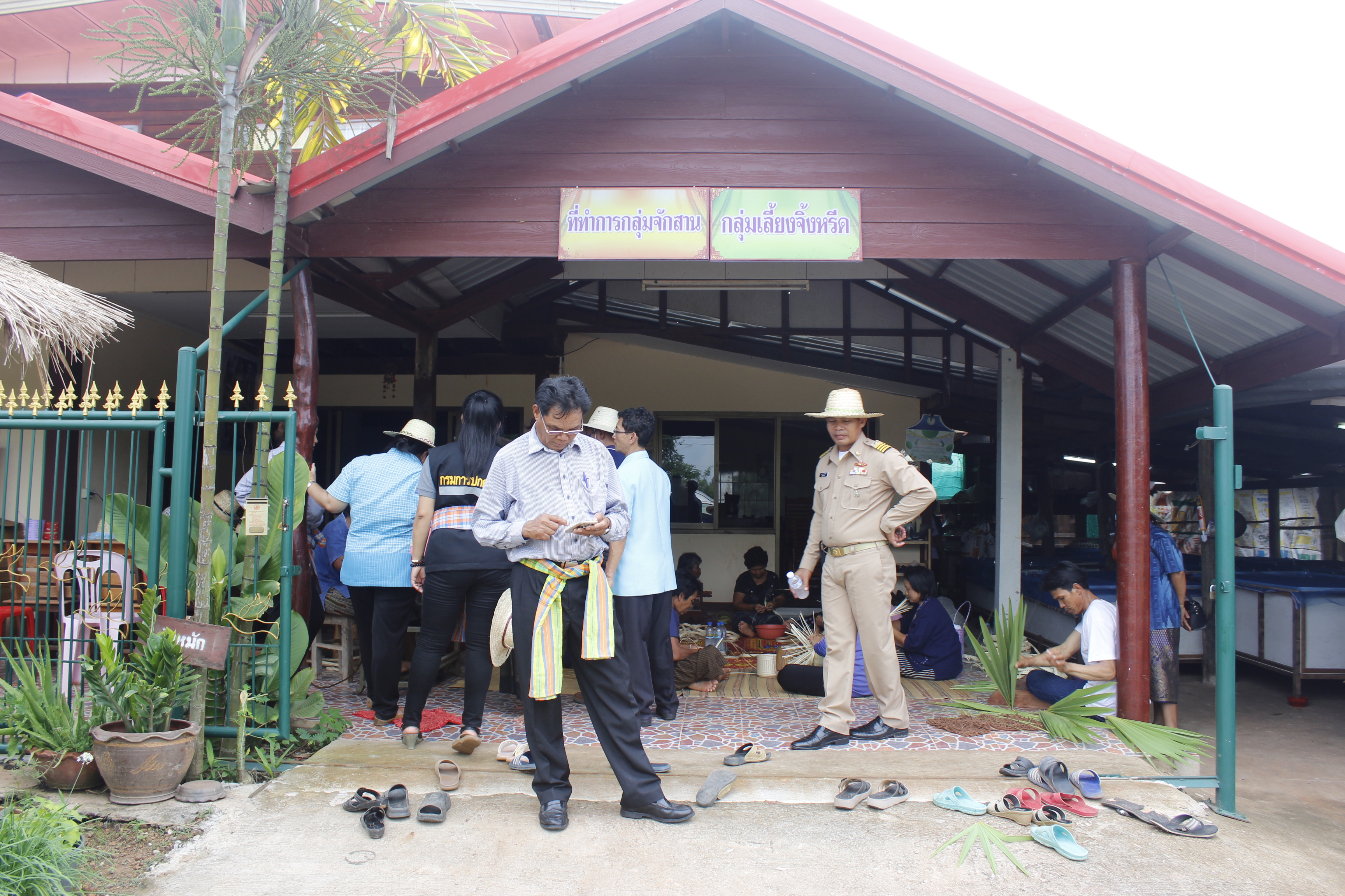 หนองคาย คัดสรรกิจกรรมดีเด่น ณ  บ้านเทวี หมู่ที่ 7 ตำบลบ้านเดื่อ อำเภอท่าบ่อ