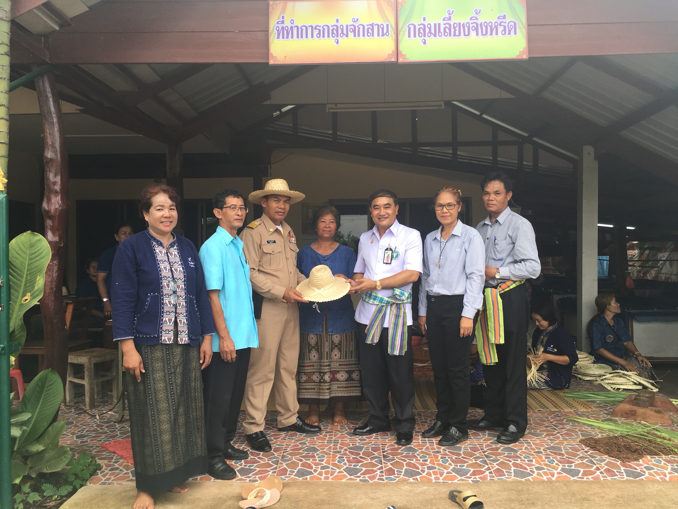 หนองคาย คัดสรรกิจกรรมดีเด่น ณ  บ้านเทวี หมู่ที่ 7 ตำบลบ้านเดื่อ อำเภอท่าบ่อ