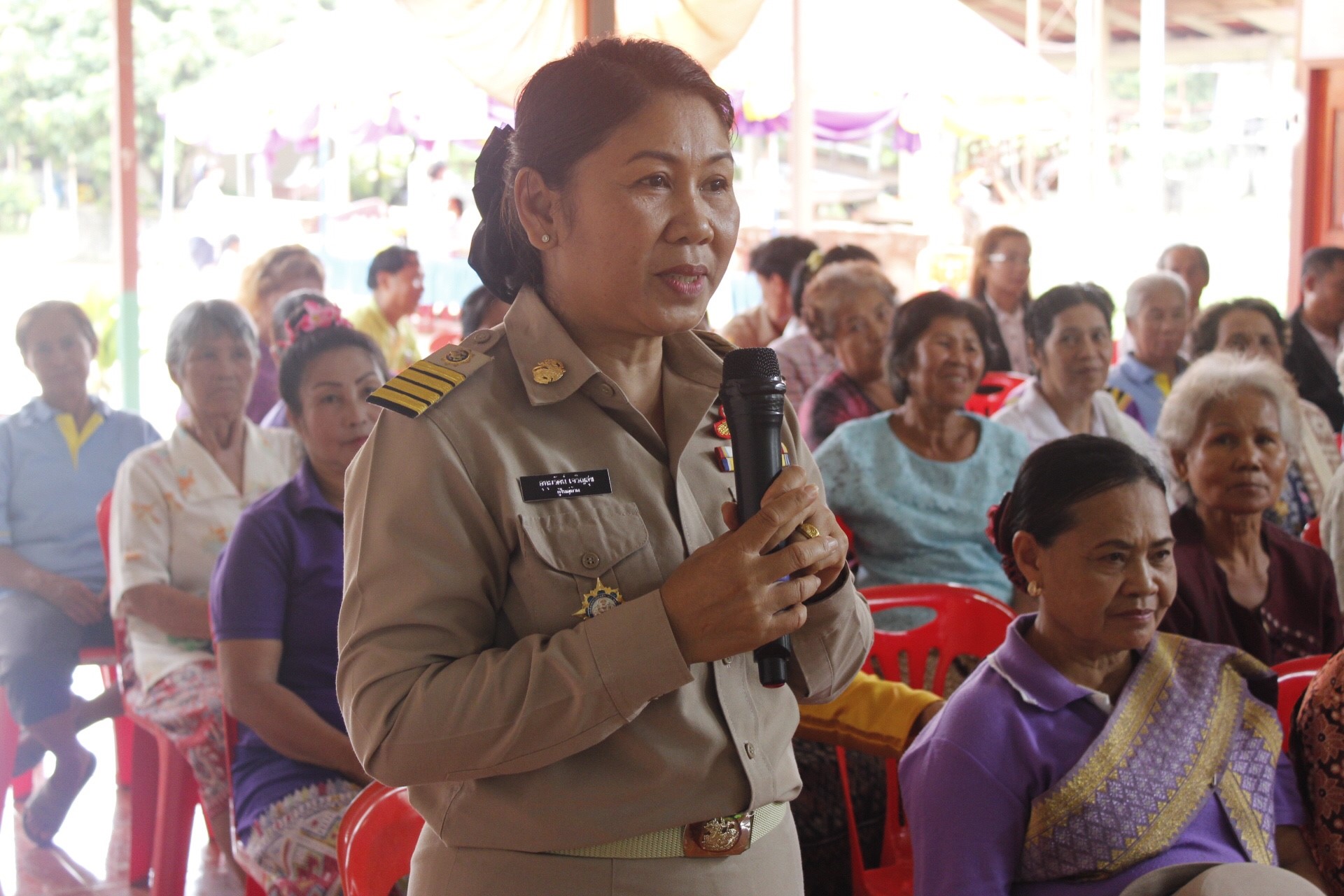 หนองคาย  คัดสรรกิจกรรมพัฒนาชุมชนดีเด่นฯ ณ บ้านดอนบก หมู่ที่ 10 ตำบลรัตนวาปี อำเภอรัตนวาปี