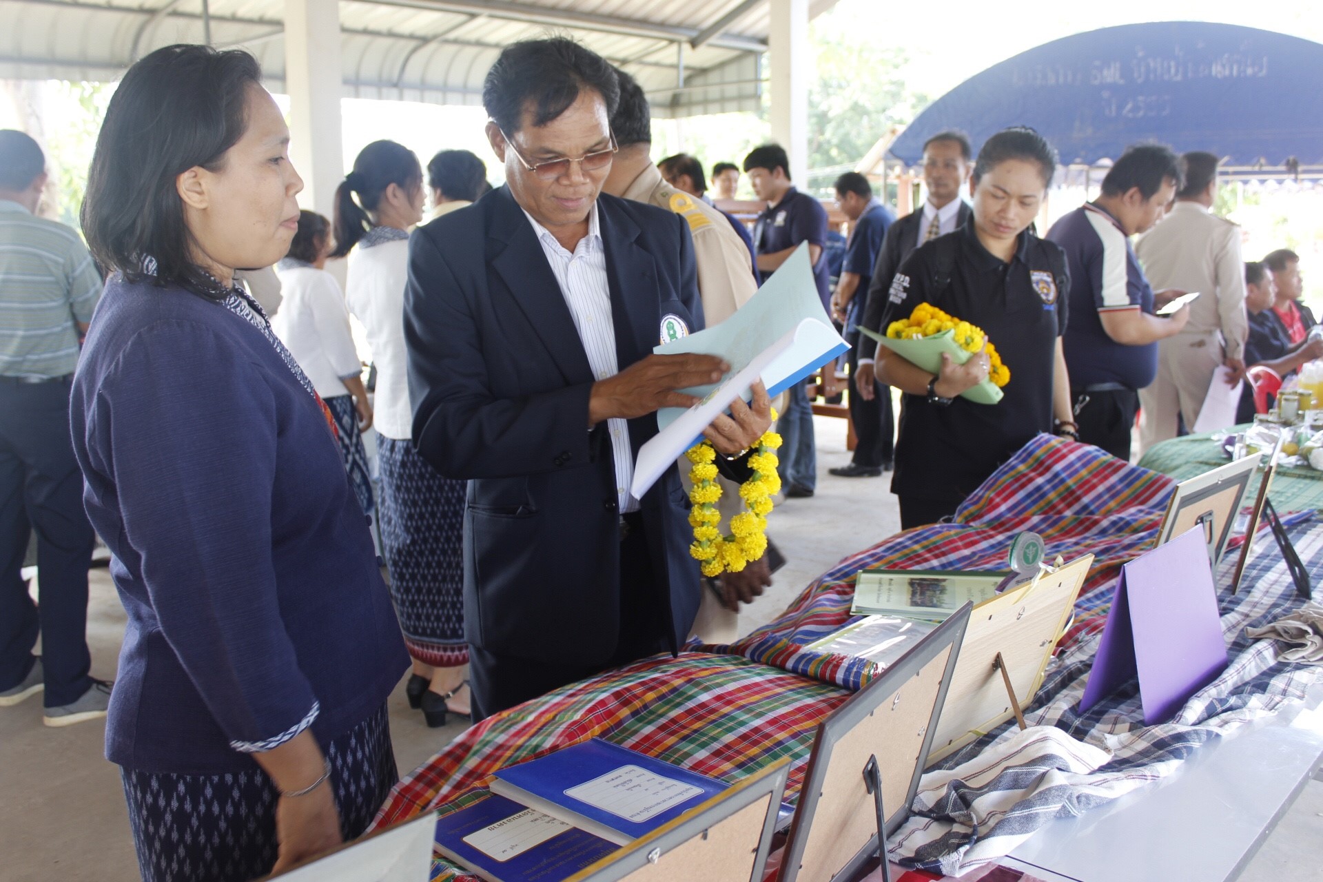 หนองคาย คัดสรรกิจกรรมดีเด่น ณ บ้านหม้อ หมู่ที่ 7 ตำบลบ้านหม้อ อำเภอศรีเชียงใหม่