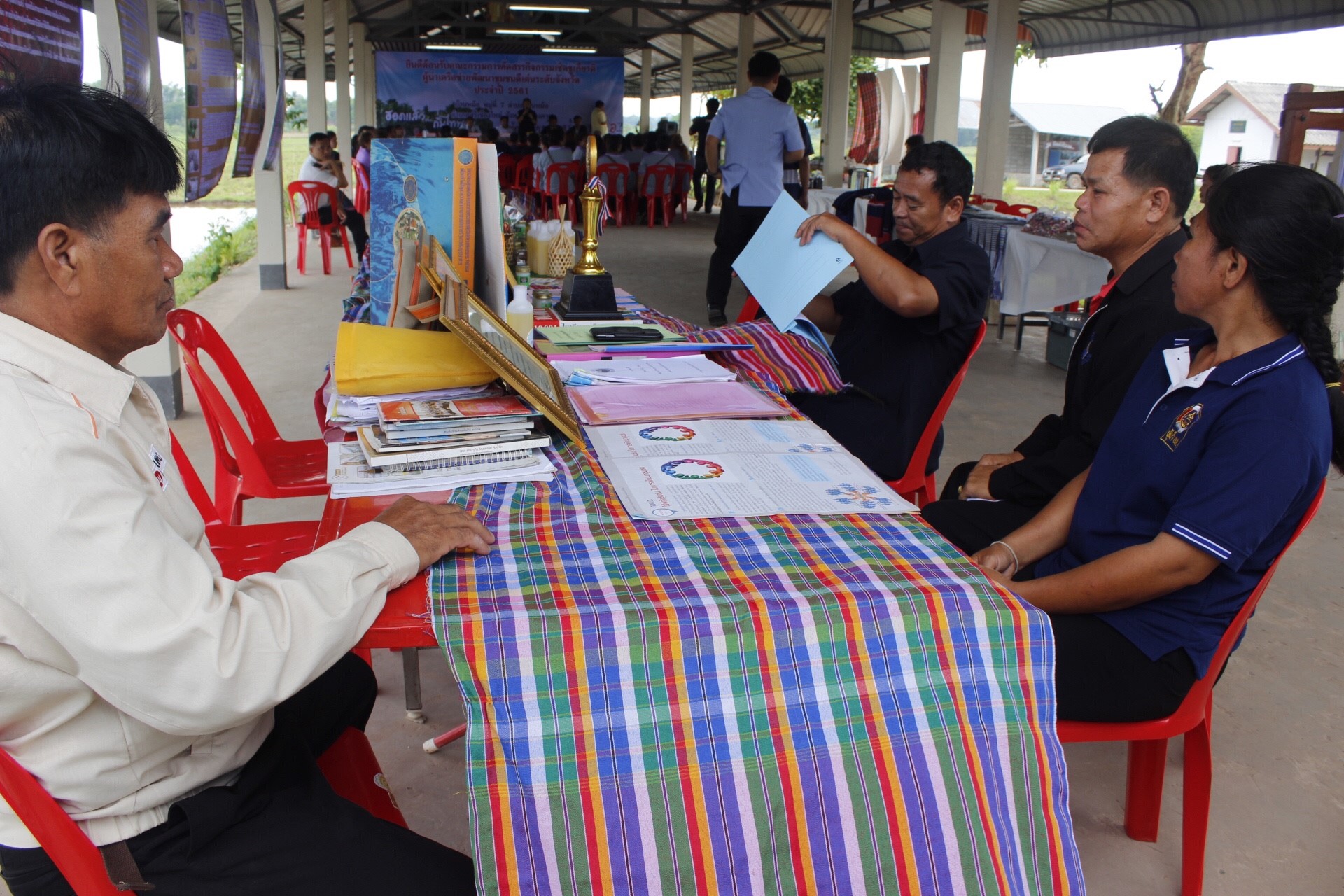 หนองคาย คัดสรรกิจกรรมดีเด่น ณ บ้านหม้อ หมู่ที่ 7 ตำบลบ้านหม้อ อำเภอศรีเชียงใหม่