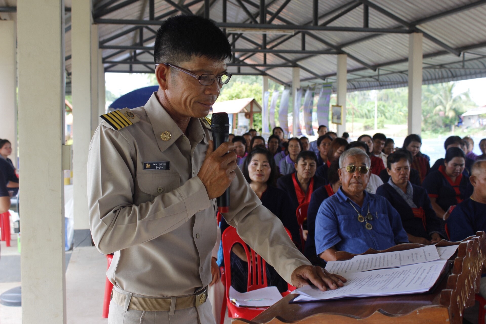 หนองคาย คัดสรรกิจกรรมดีเด่น ณ บ้านหม้อ หมู่ที่ 7 ตำบลบ้านหม้อ อำเภอศรีเชียงใหม่