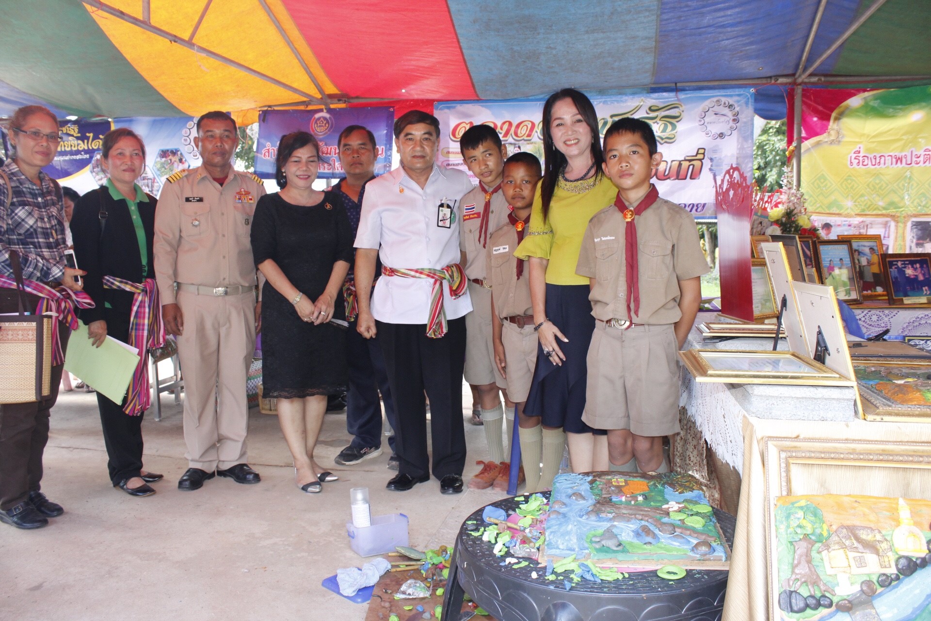 หนองคาย คัดสรรกิจกรรมดีเด่น ณ บ้านนาไหม หมู่ที่ 12 ตำบลสระใคร อำเภอเสระใคร