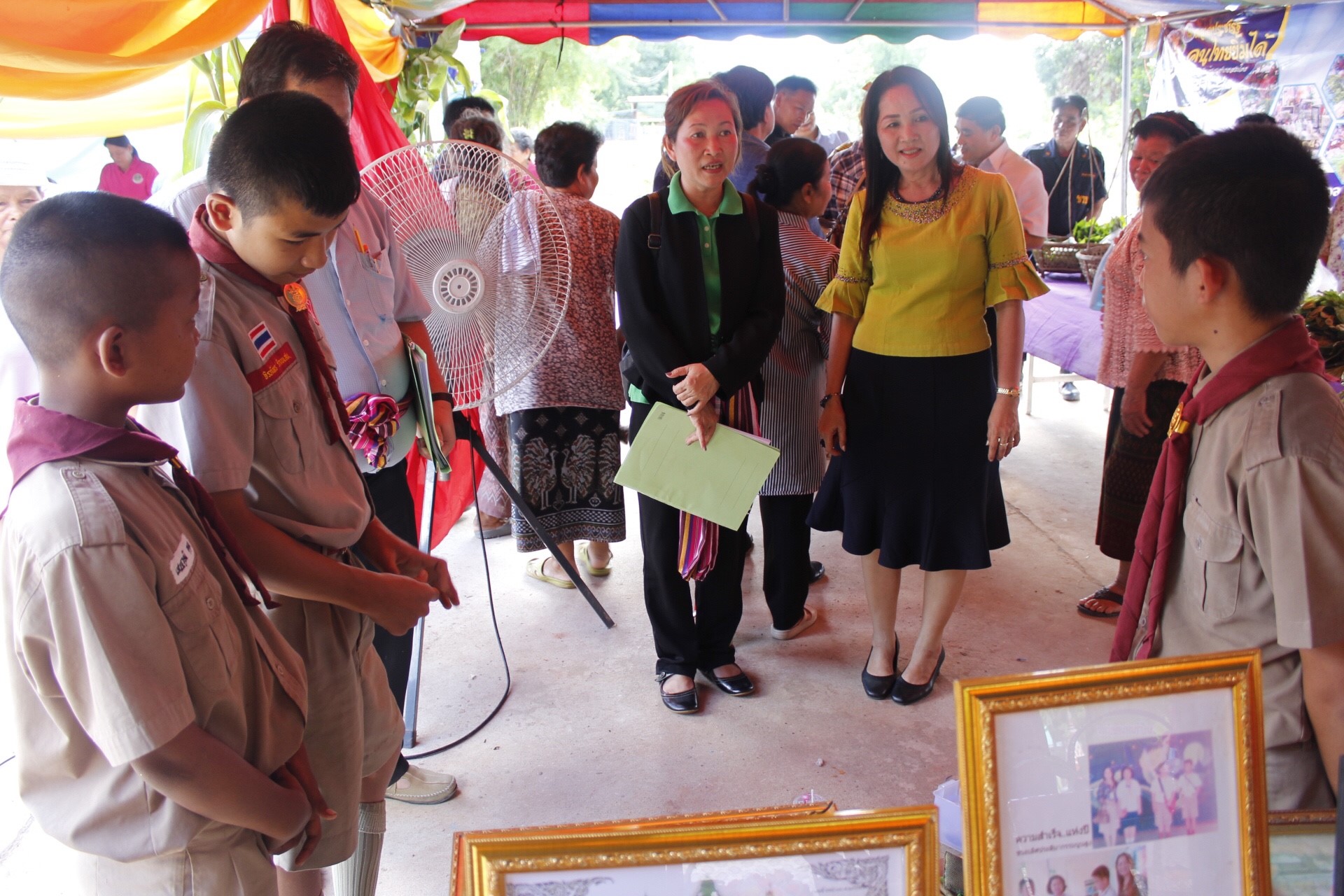 หนองคาย คัดสรรกิจกรรมดีเด่น ณ บ้านนาไหม หมู่ที่ 12 ตำบลสระใคร อำเภอเสระใคร