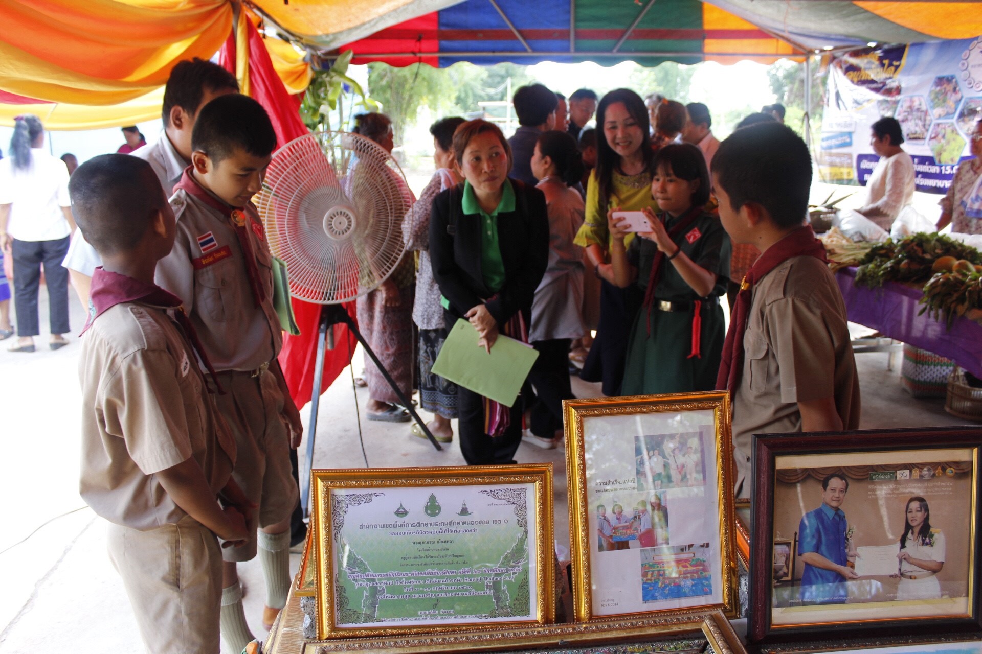 หนองคาย คัดสรรกิจกรรมดีเด่น ณ บ้านนาไหม หมู่ที่ 12 ตำบลสระใคร อำเภอเสระใคร