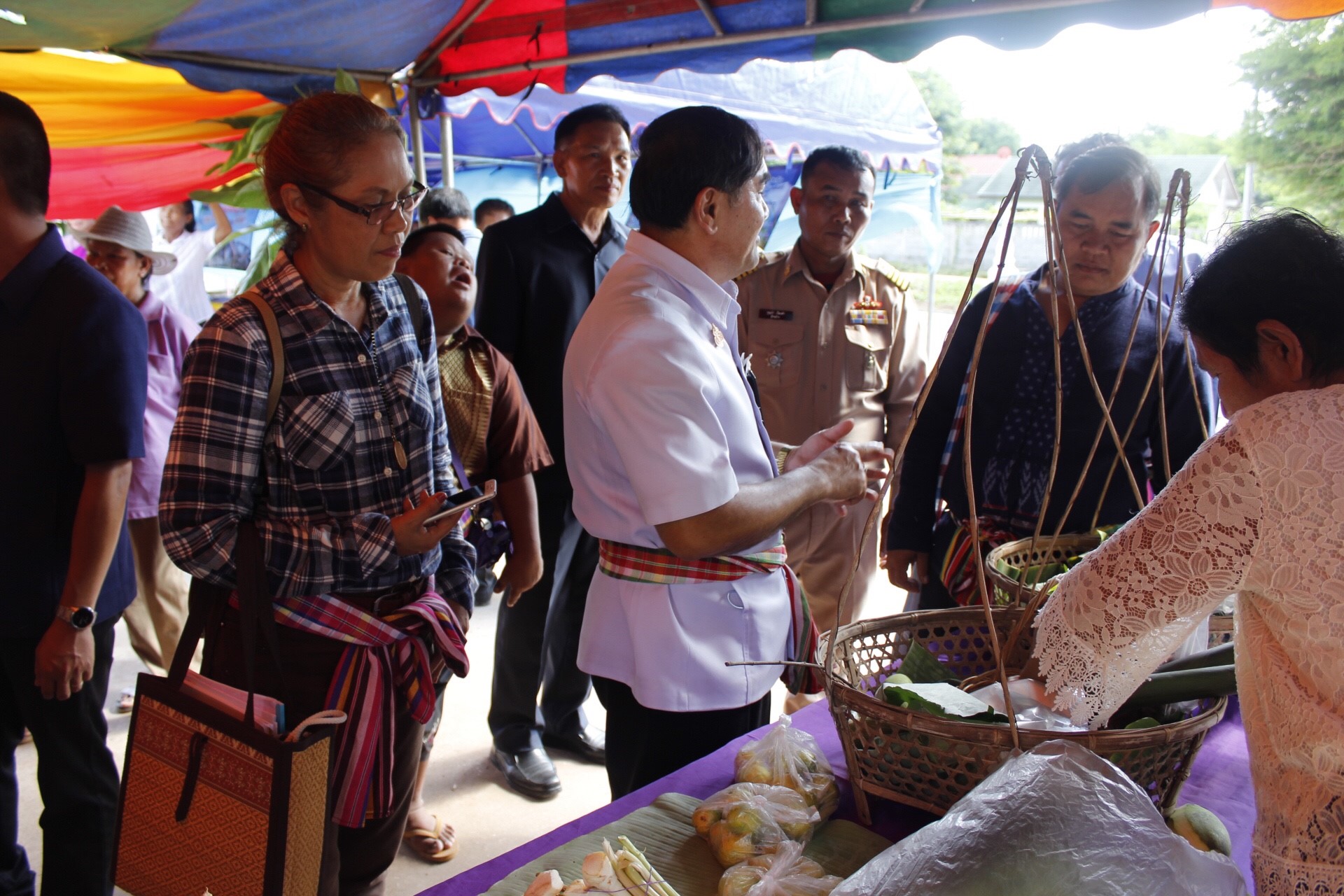 หนองคาย คัดสรรกิจกรรมดีเด่น ณ บ้านนาไหม หมู่ที่ 12 ตำบลสระใคร อำเภอเสระใคร