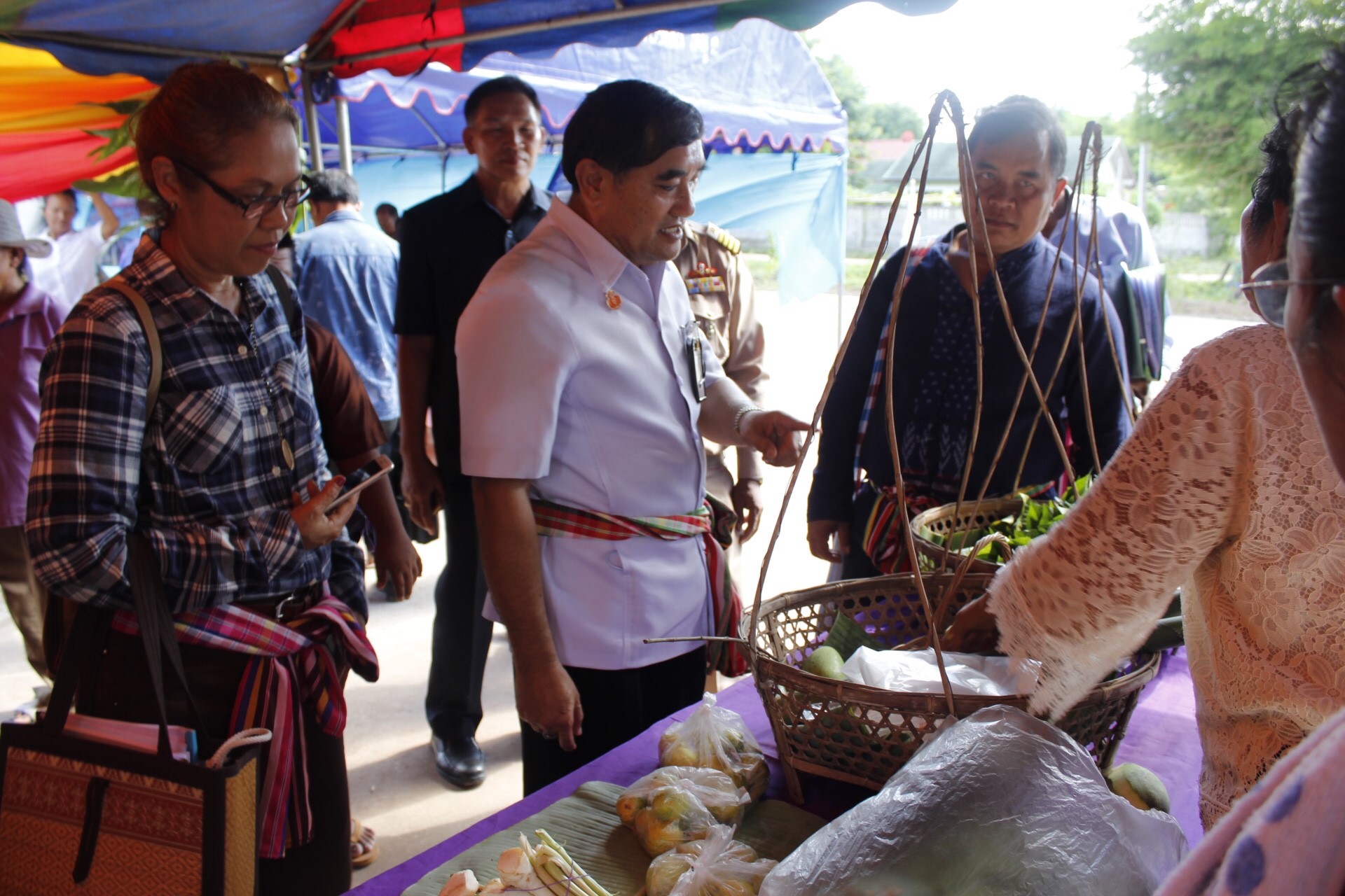 หนองคาย คัดสรรกิจกรรมดีเด่น ณ บ้านนาไหม หมู่ที่ 12 ตำบลสระใคร อำเภอเสระใคร