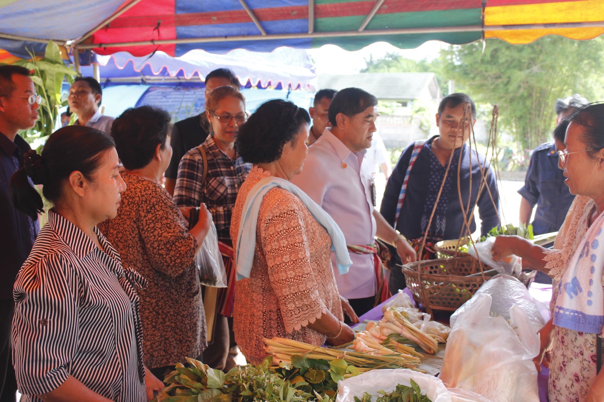 หนองคาย คัดสรรกิจกรรมดีเด่น ณ บ้านนาไหม หมู่ที่ 12 ตำบลสระใคร อำเภอเสระใคร