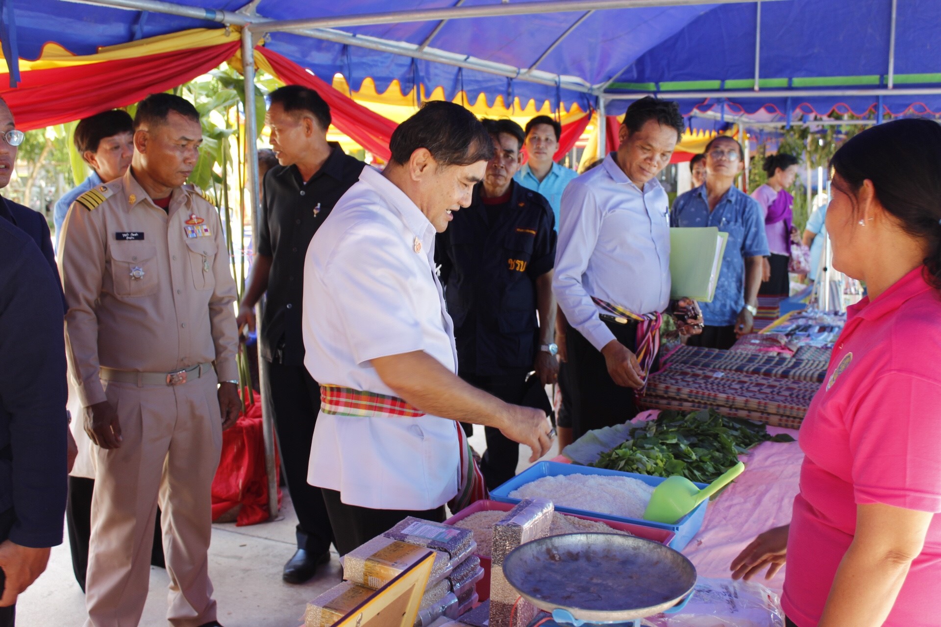 หนองคาย คัดสรรกิจกรรมดีเด่น ณ บ้านนาไหม หมู่ที่ 12 ตำบลสระใคร อำเภอเสระใคร