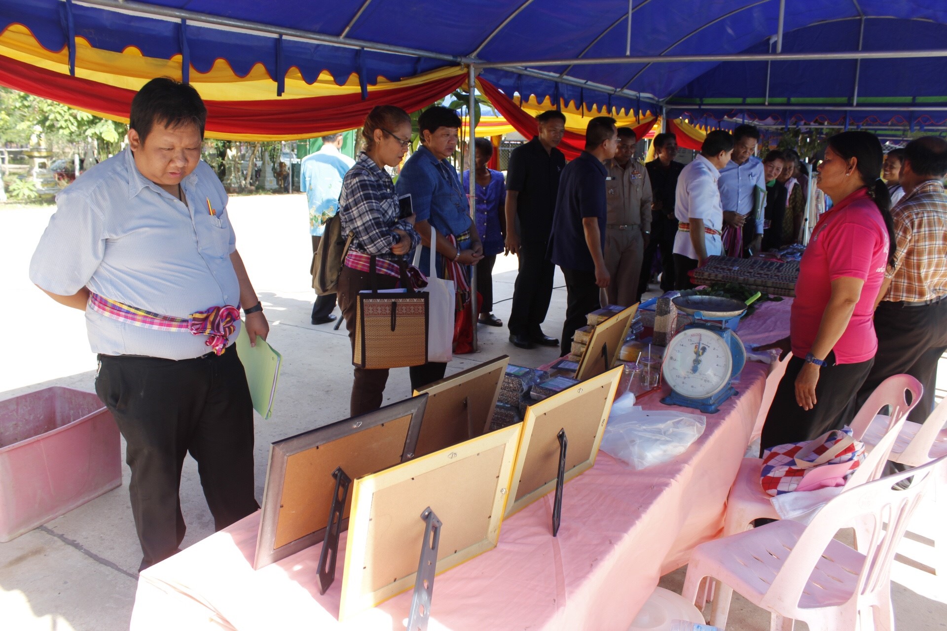 หนองคาย คัดสรรกิจกรรมดีเด่น ณ บ้านนาไหม หมู่ที่ 12 ตำบลสระใคร อำเภอเสระใคร