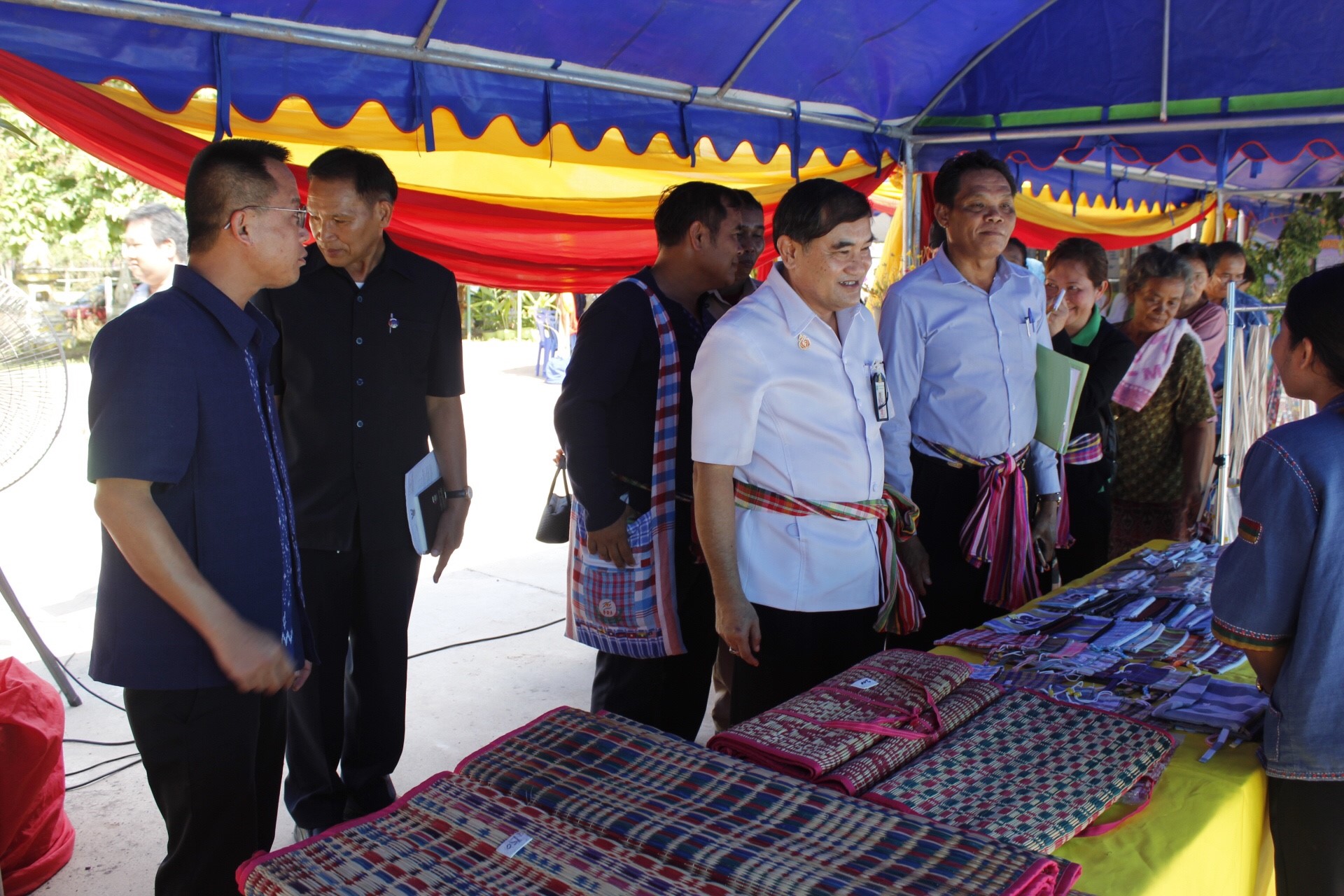 หนองคาย คัดสรรกิจกรรมดีเด่น ณ บ้านนาไหม หมู่ที่ 12 ตำบลสระใคร อำเภอเสระใคร