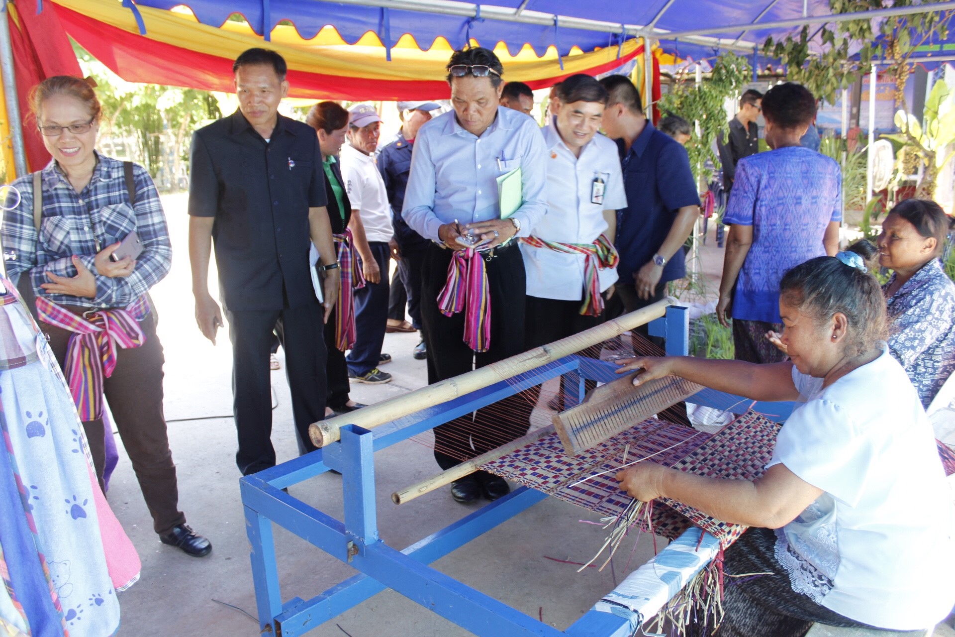 หนองคาย คัดสรรกิจกรรมดีเด่น ณ บ้านนาไหม หมู่ที่ 12 ตำบลสระใคร อำเภอเสระใคร