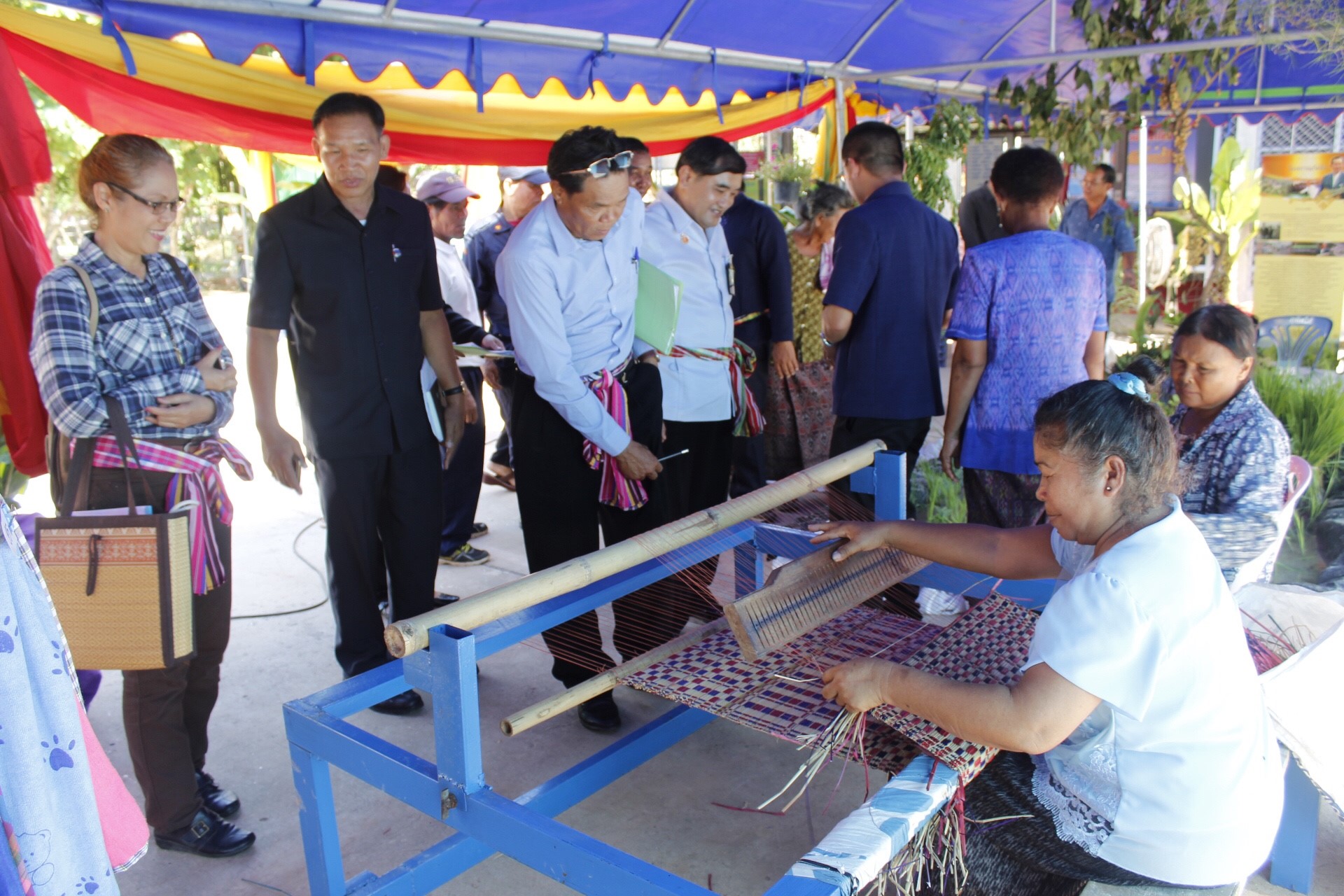 หนองคาย คัดสรรกิจกรรมดีเด่น ณ บ้านนาไหม หมู่ที่ 12 ตำบลสระใคร อำเภอเสระใคร