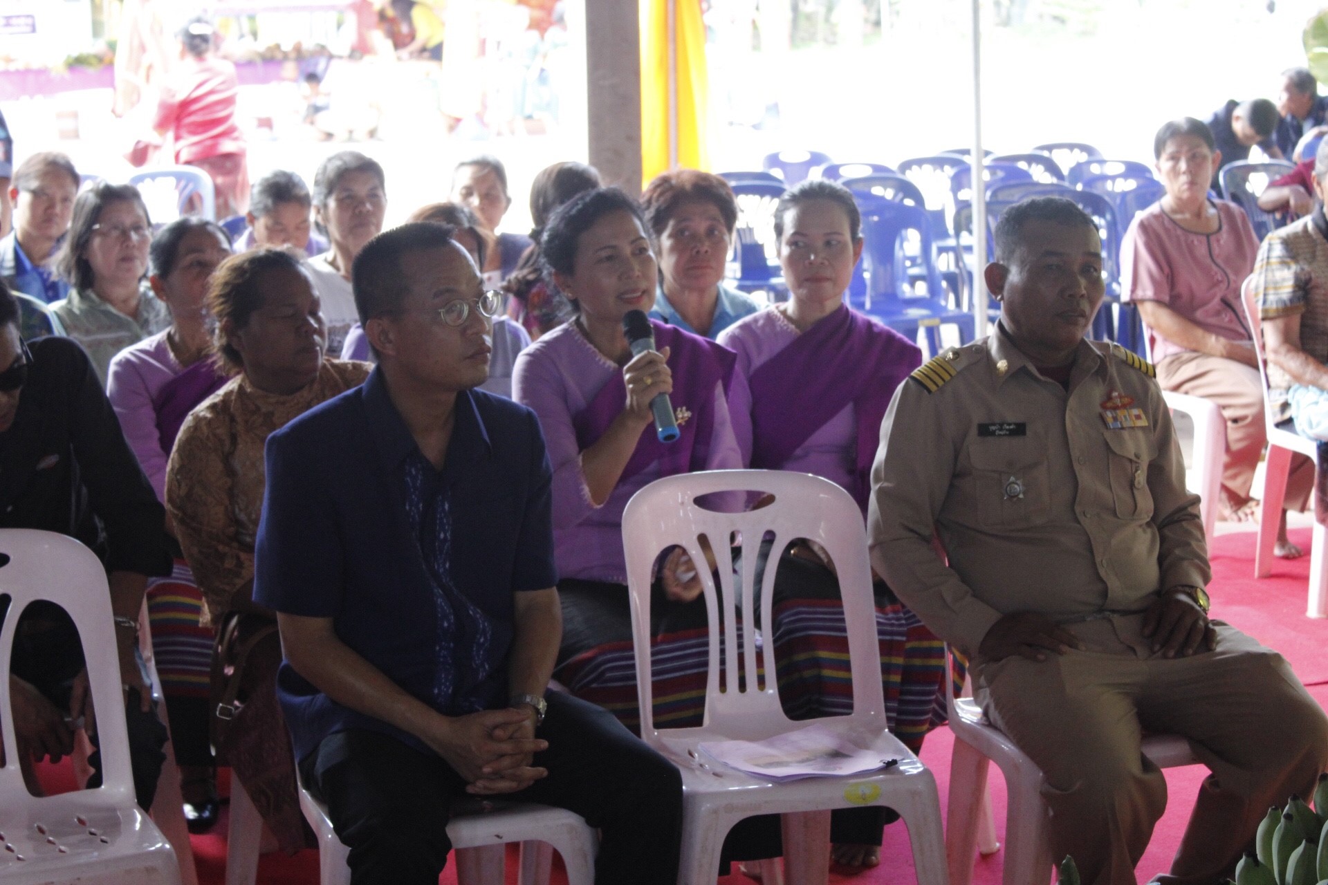 หนองคาย คัดสรรกิจกรรมดีเด่น ณ บ้านนาไหม หมู่ที่ 12 ตำบลสระใคร อำเภอเสระใคร