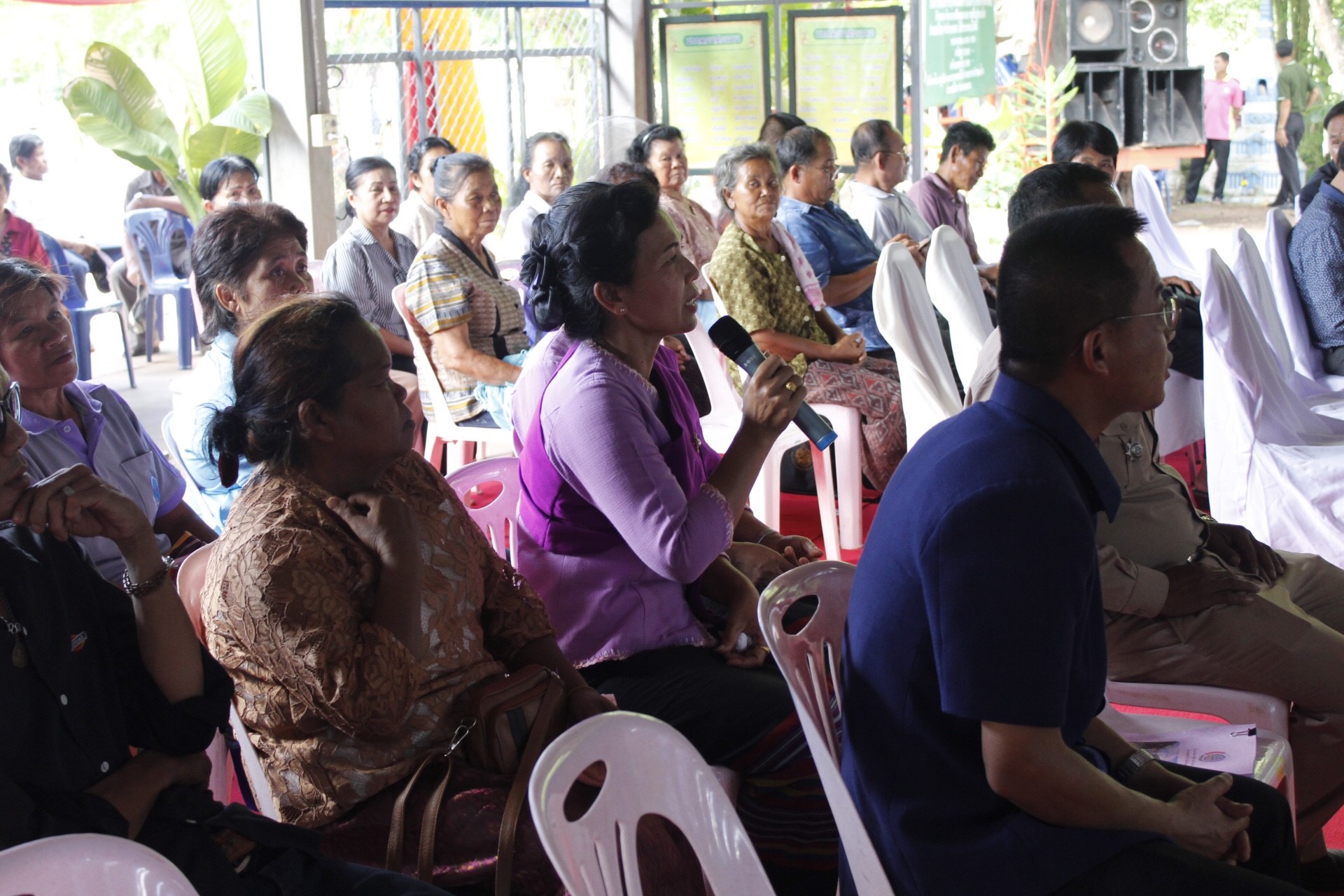 หนองคาย คัดสรรกิจกรรมดีเด่น ณ บ้านนาไหม หมู่ที่ 12 ตำบลสระใคร อำเภอเสระใคร