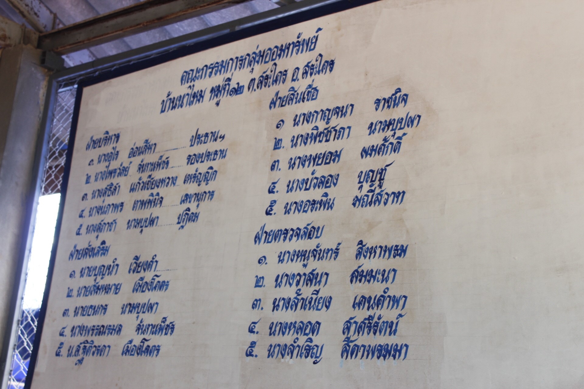 หนองคาย คัดสรรกิจกรรมดีเด่น ณ บ้านนาไหม หมู่ที่ 12 ตำบลสระใคร อำเภอเสระใคร