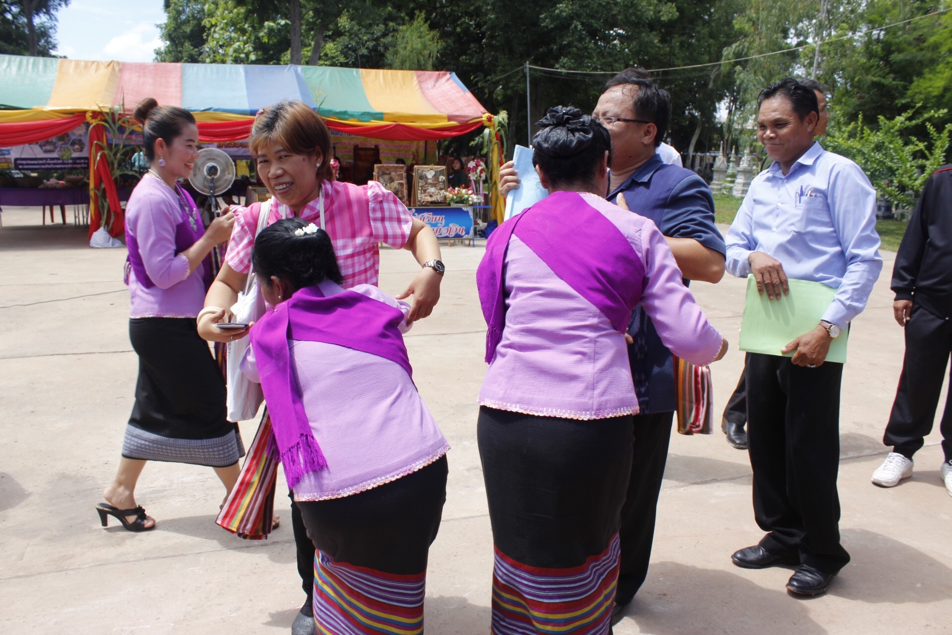 หนองคาย คัดสรรกิจกรรมดีเด่น ณ บ้านนาไหม หมู่ที่ 12 ตำบลสระใคร อำเภอเสระใคร