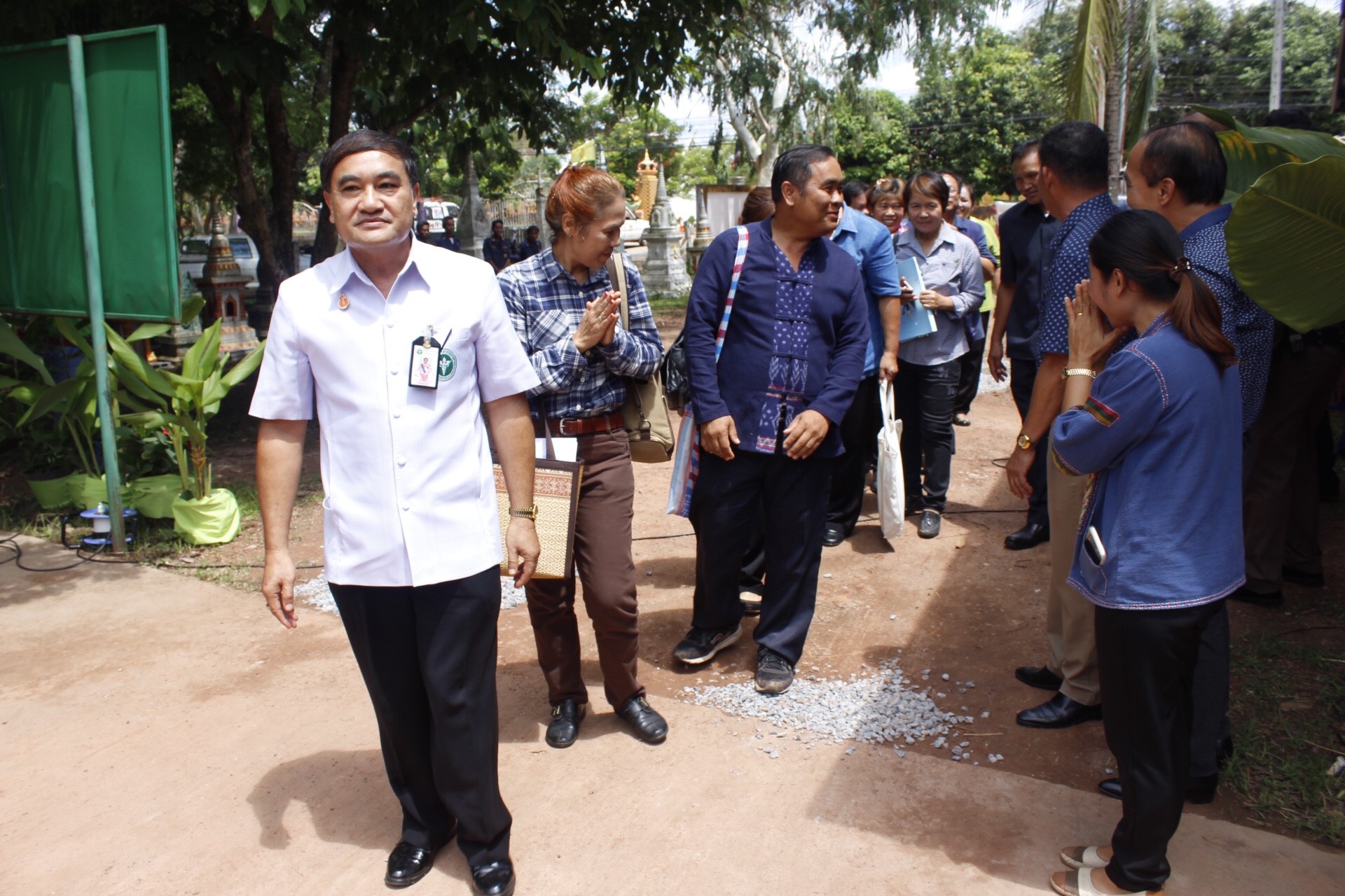 หนองคาย คัดสรรกิจกรรมดีเด่น ณ บ้านนาไหม หมู่ที่ 12 ตำบลสระใคร อำเภอเสระใคร