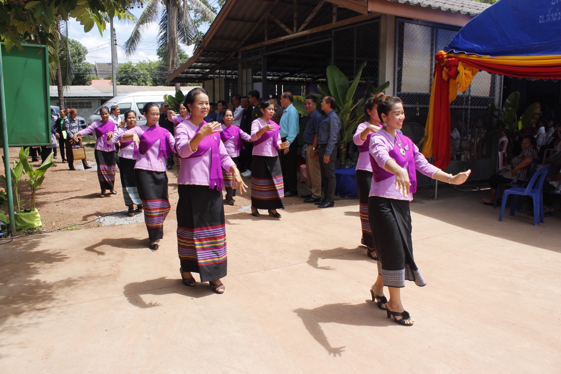 หนองคาย คัดสรรกิจกรรมดีเด่น ณ บ้านนาไหม หมู่ที่ 12 ตำบลสระใคร อำเภอเสระใคร