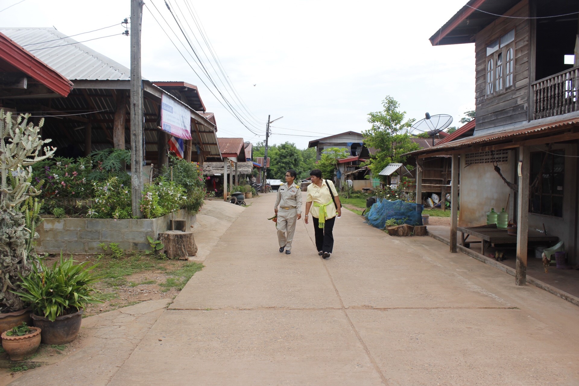 หนองคาย คัดสรรกิจกรรมดีเด่น  ณ บ้านสังกะลี หมู่ที่ 5 ตำบลแก้งไก่ อำเภอสังคม