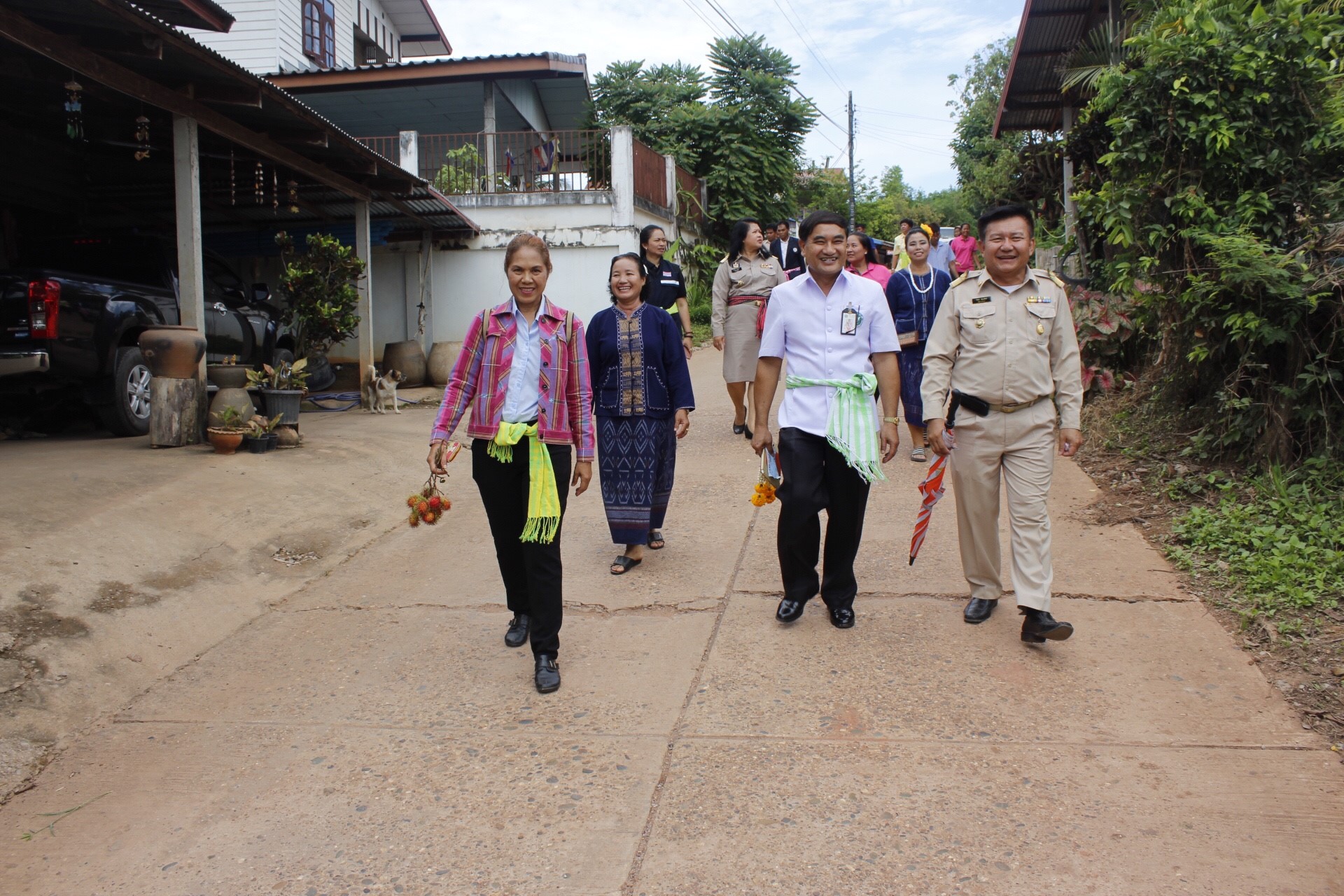 หนองคาย คัดสรรกิจกรรมดีเด่น  ณ บ้านสังกะลี หมู่ที่ 5 ตำบลแก้งไก่ อำเภอสังคม