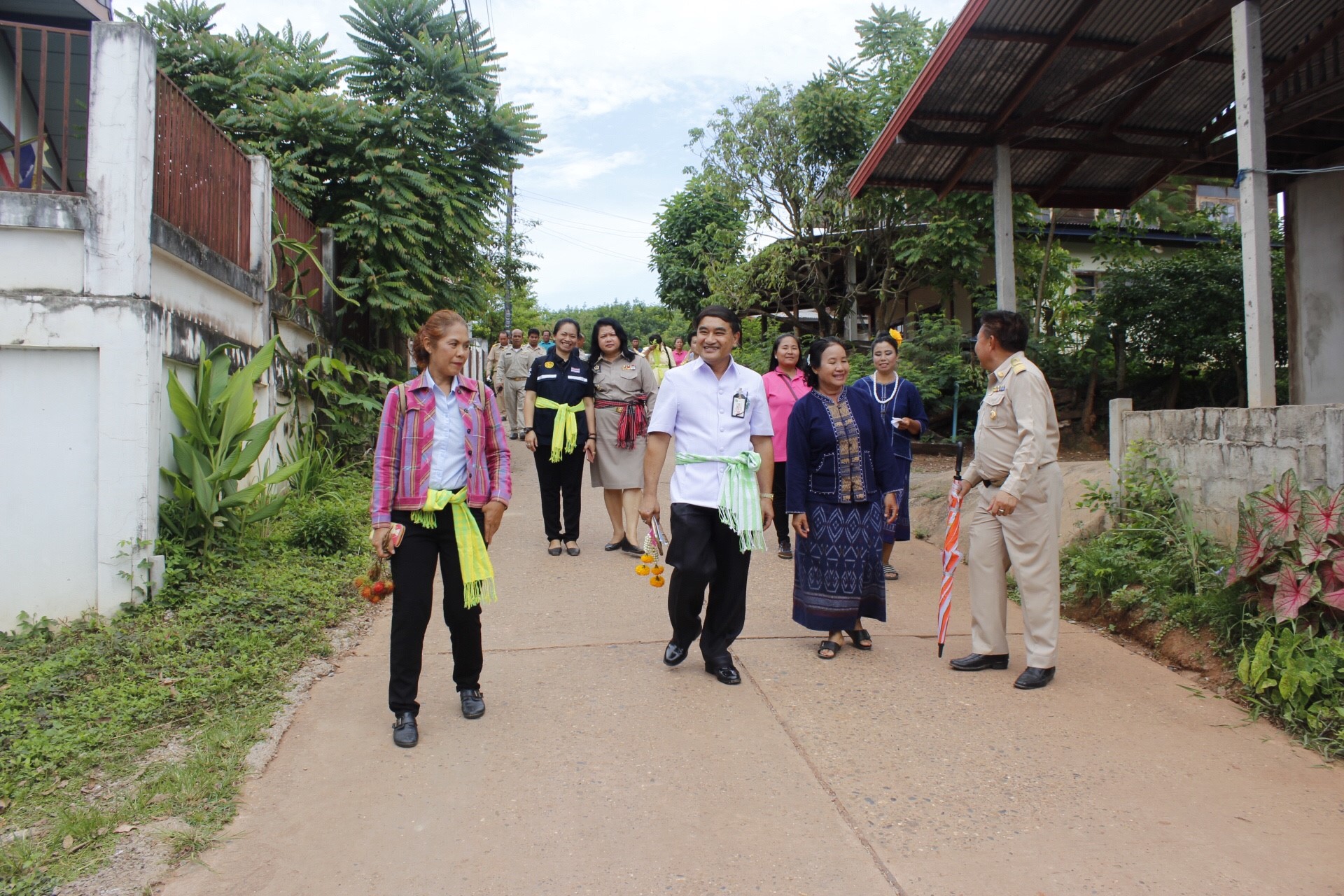 หนองคาย คัดสรรกิจกรรมดีเด่น  ณ บ้านสังกะลี หมู่ที่ 5 ตำบลแก้งไก่ อำเภอสังคม