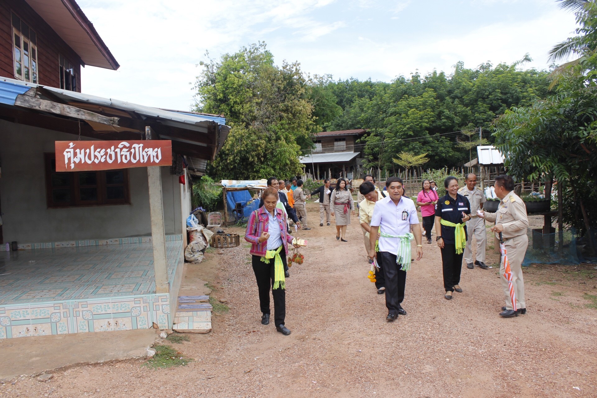 หนองคาย คัดสรรกิจกรรมดีเด่น  ณ บ้านสังกะลี หมู่ที่ 5 ตำบลแก้งไก่ อำเภอสังคม